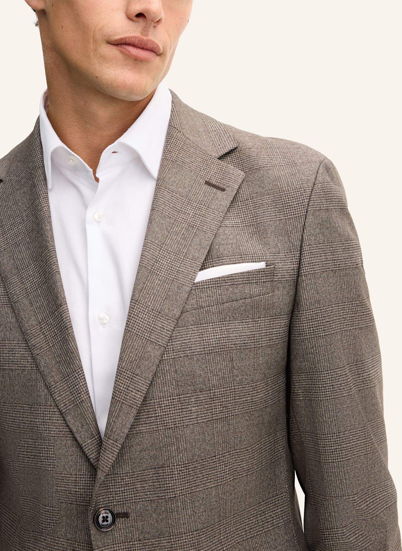 JOOP! Baukasten-Sakko Slim Fit: HELLBRAUN