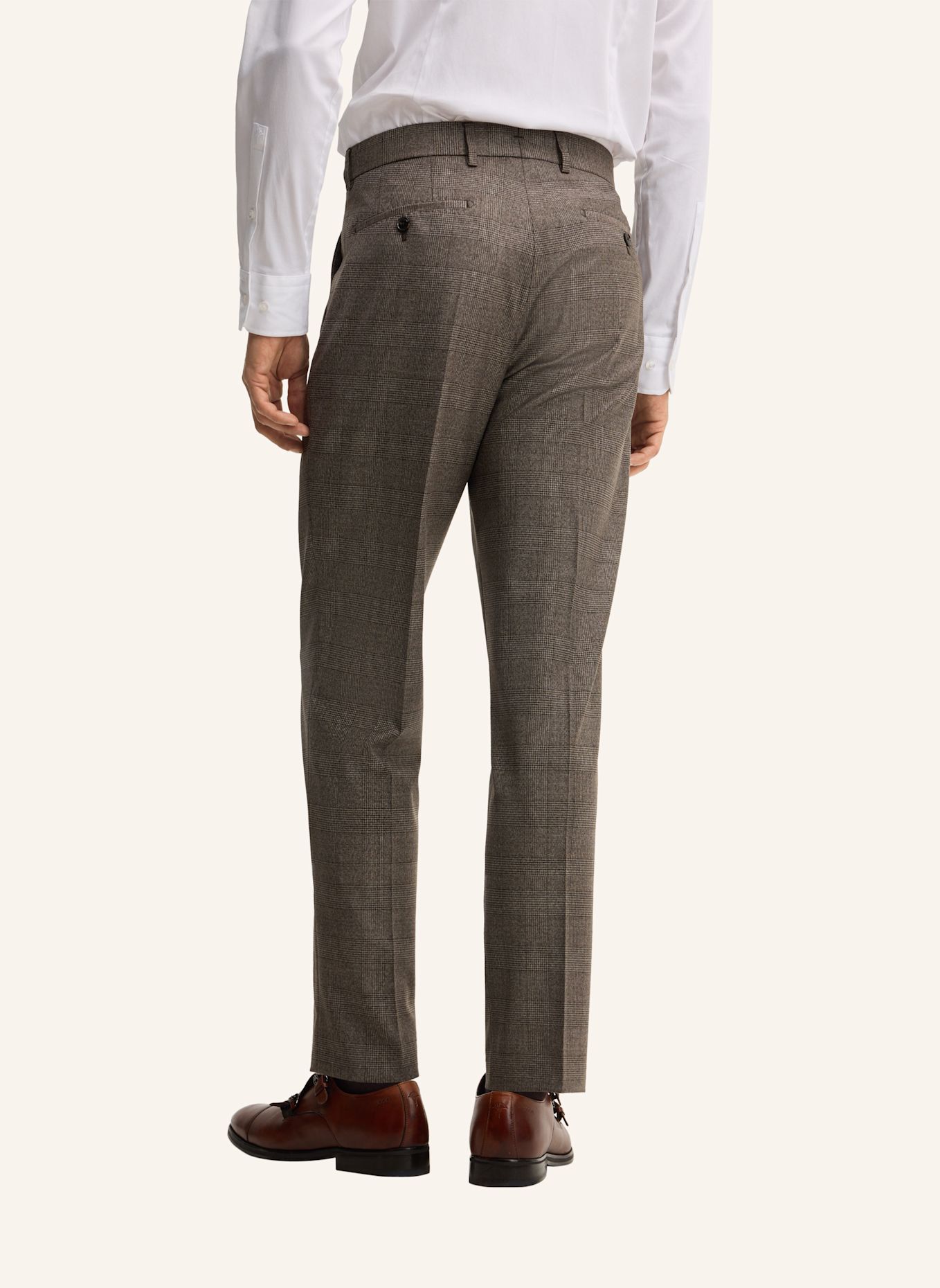 JOOP! Anzughose Regular Fit: HELLBRAUN