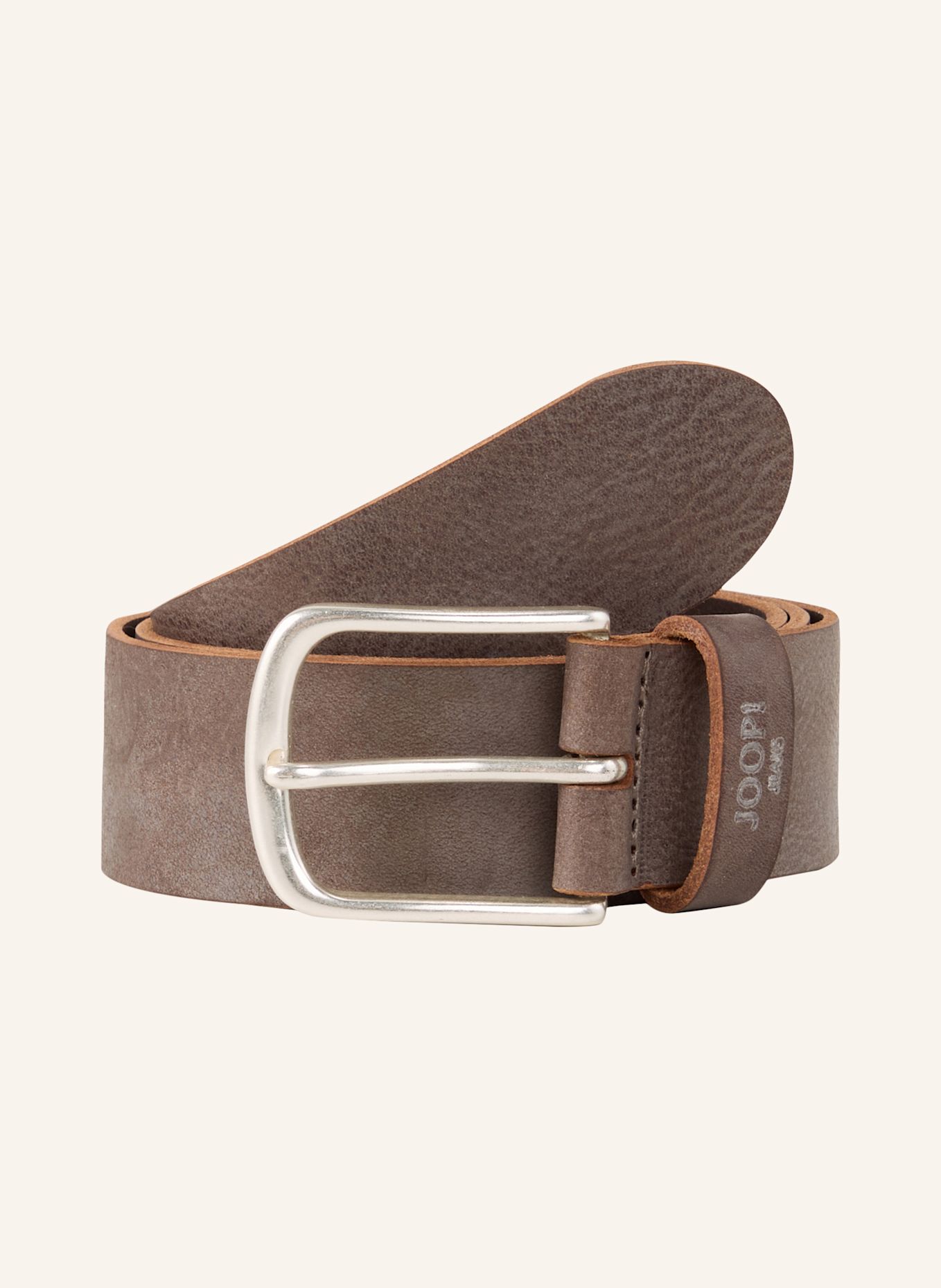 JOOP! JEANS Ledergürtel: DUNKELBRAUN