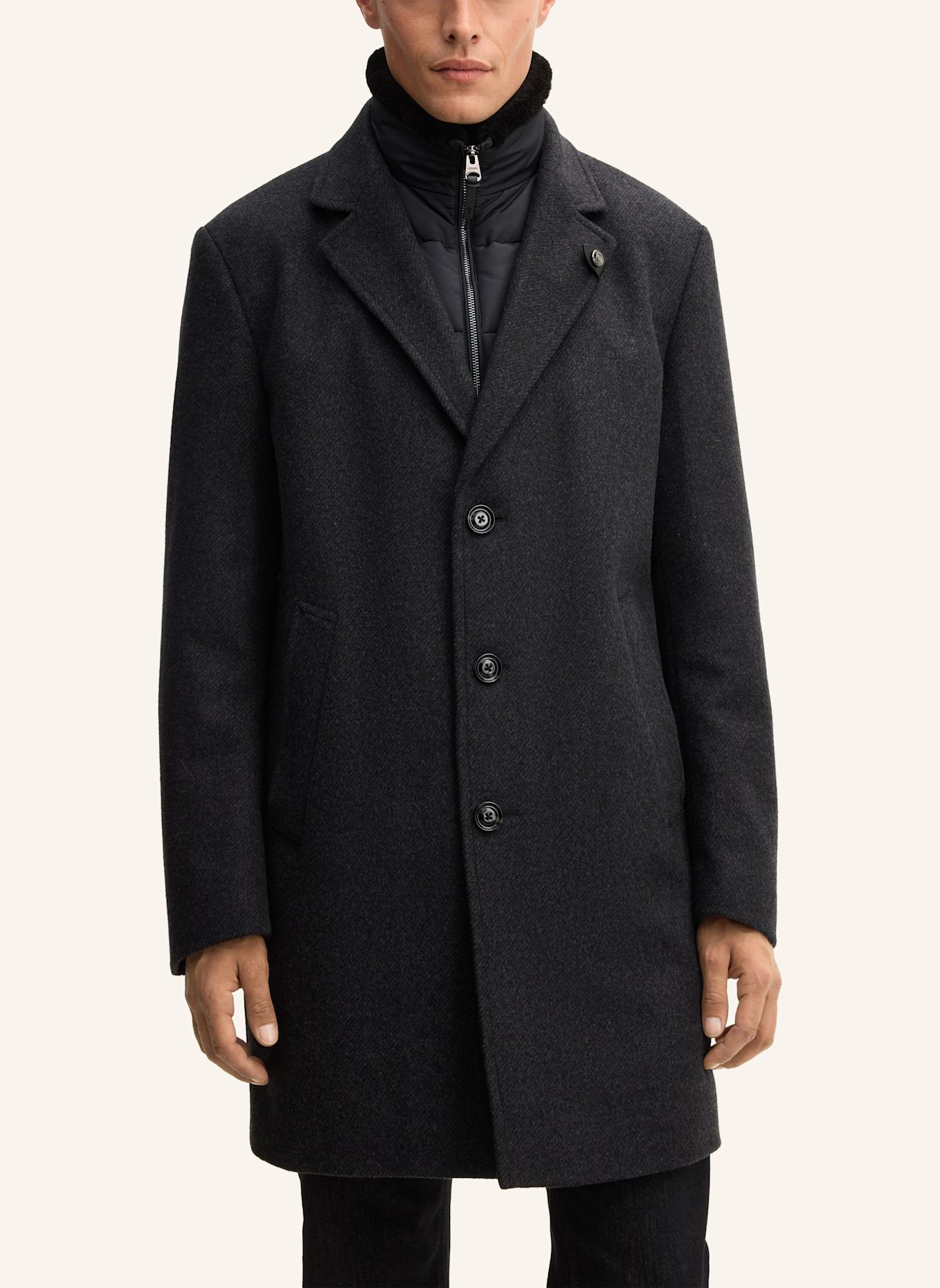 JOOP! Mantel: GRAU