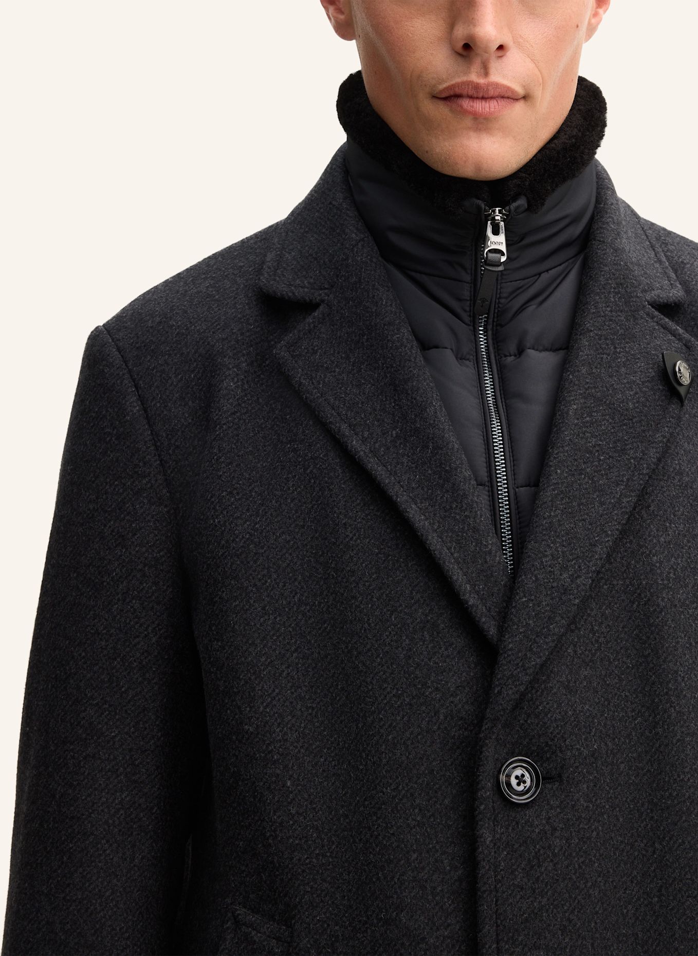 JOOP! Mantel: GRAU