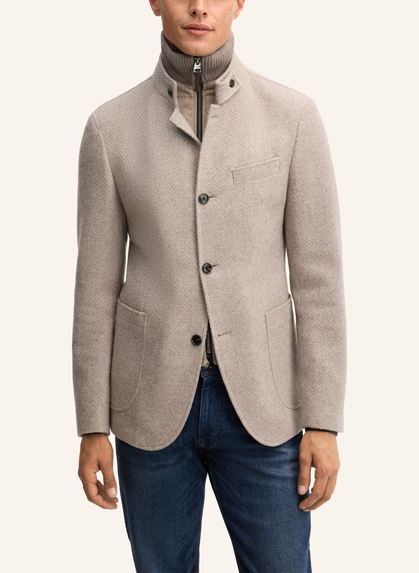 JOOP! Sakko Slim Fit: BEIGE