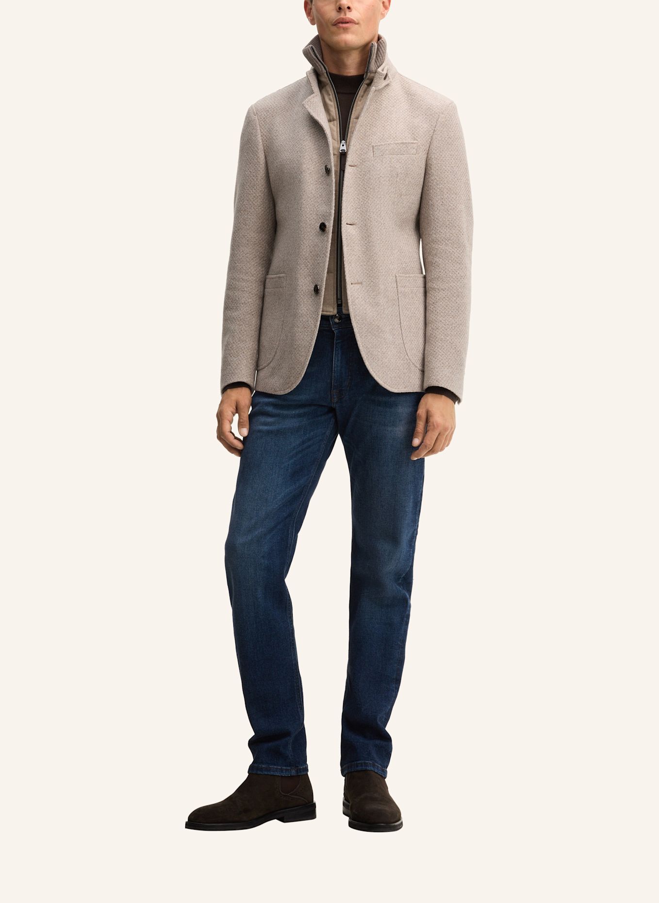 JOOP! Sakko Slim Fit: BEIGE