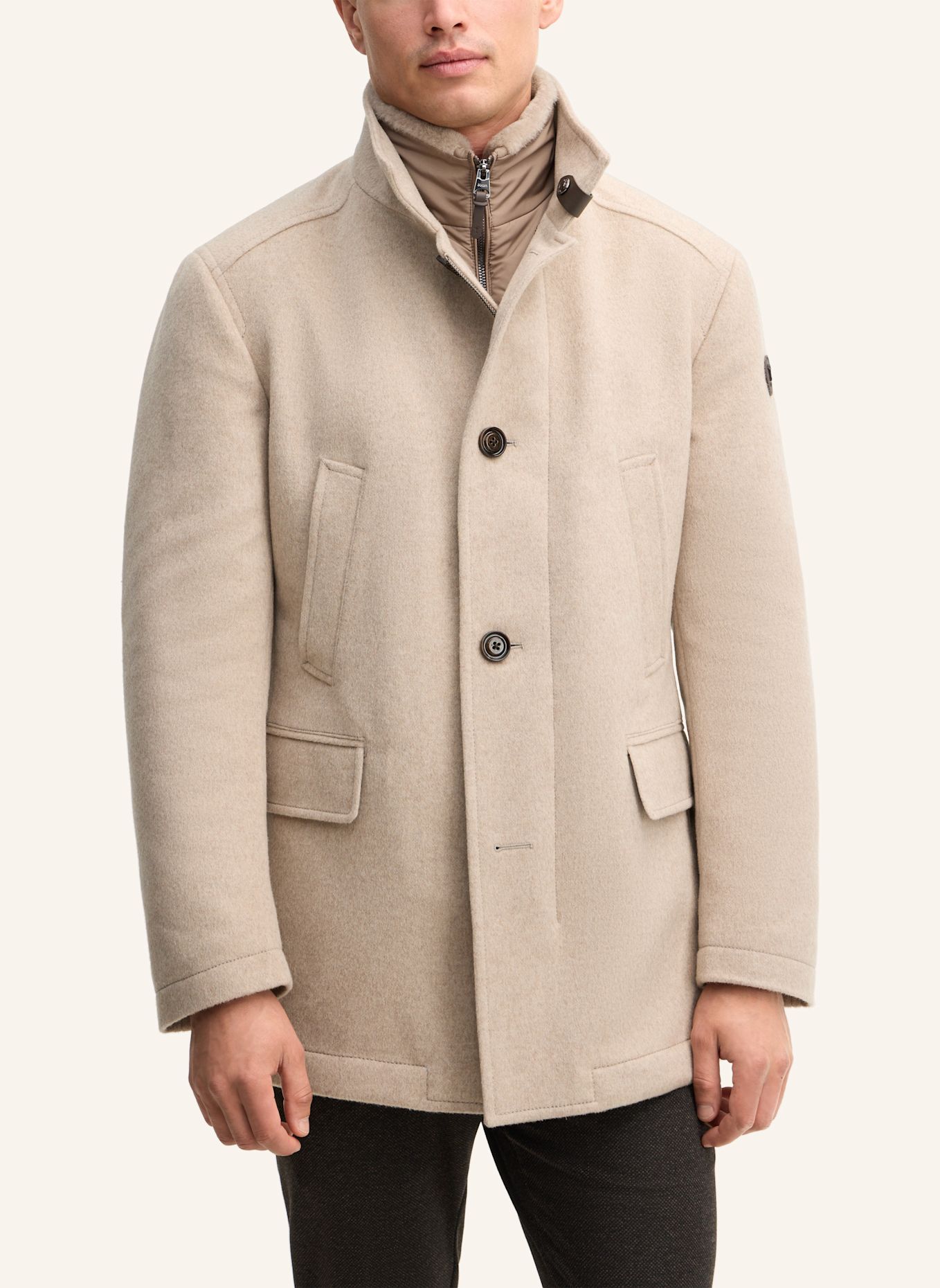 JOOP! Jacke aus Wollmix: BEIGE