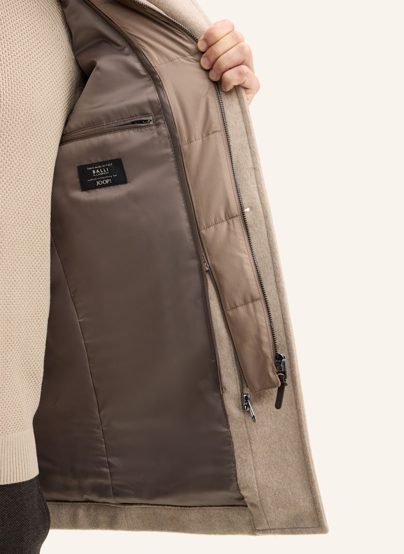 JOOP! Jacke aus Wollmix: BEIGE