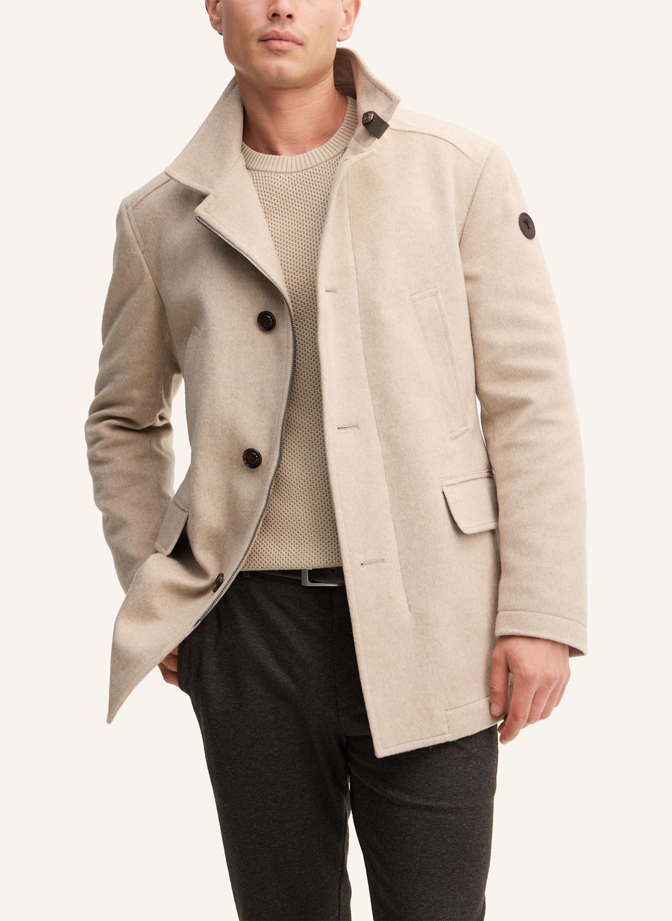 JOOP! Jacke aus Wollmix: BEIGE