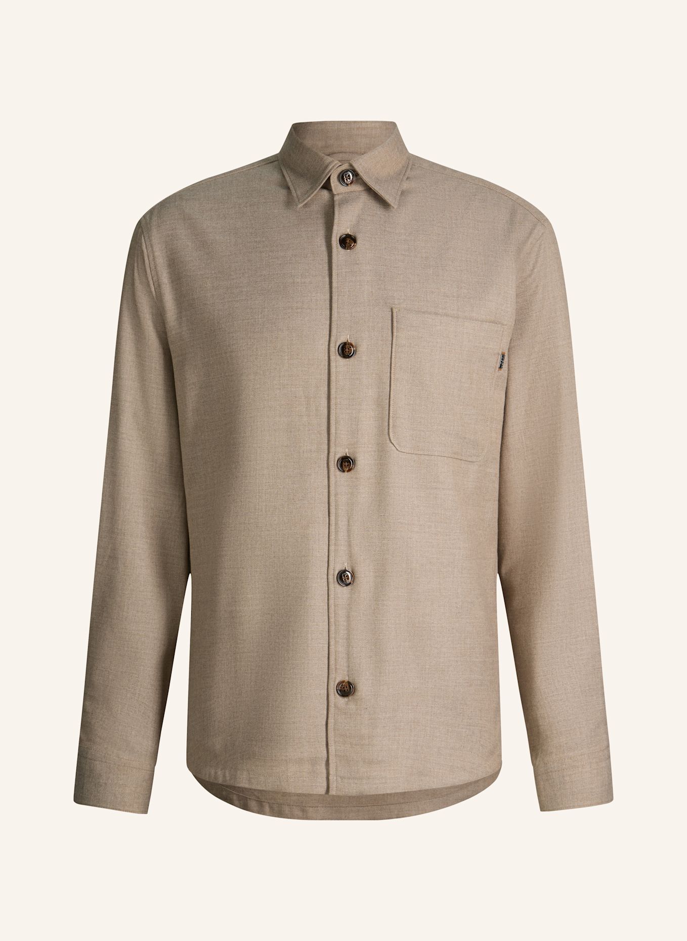 JOOP! Hemdjacke Shaped Fit: BEIGE