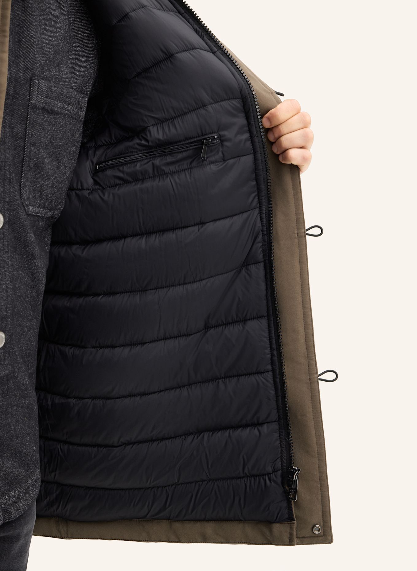 JOOP! JEANS Parka: DUNKELGRÜN