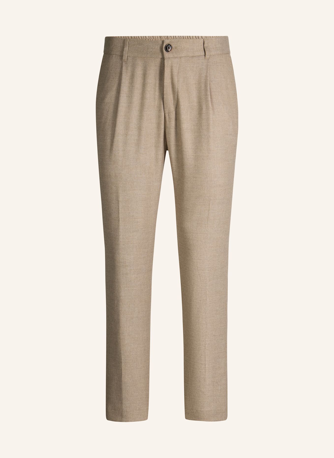 JOOP! Bundfaltenhose Regular Fit: BEIGE
