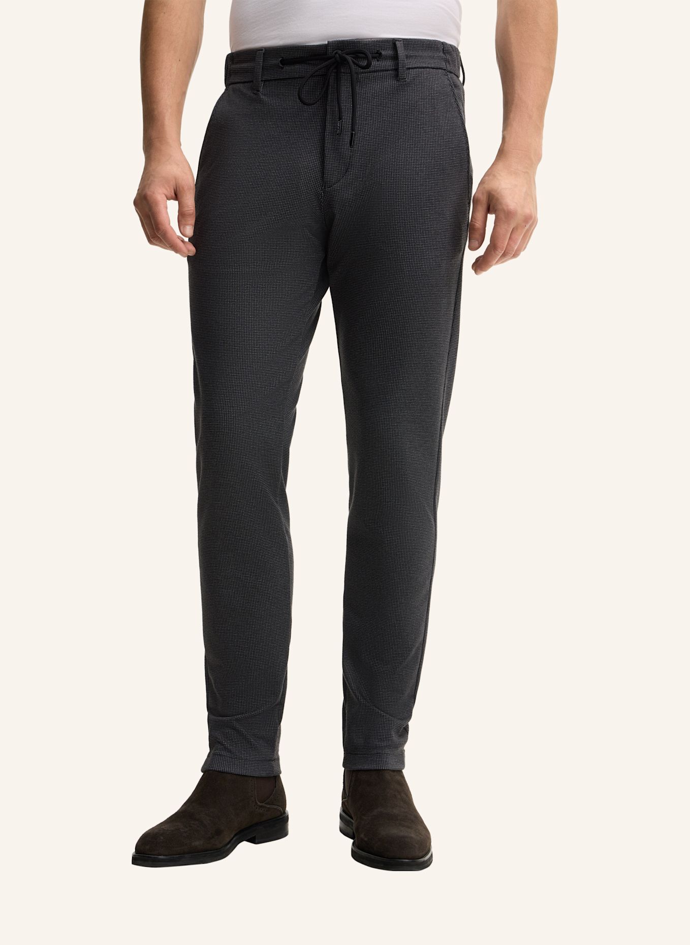 JOOP! JEANS Chino aus Viskosemix Modern Fit: GRAU