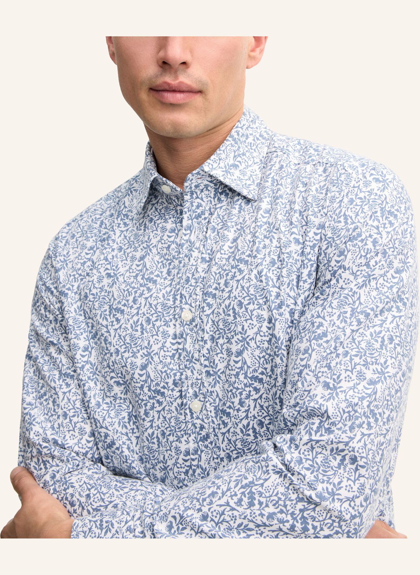 JOOP! JEANS Hemd Regular Fit: WEISS