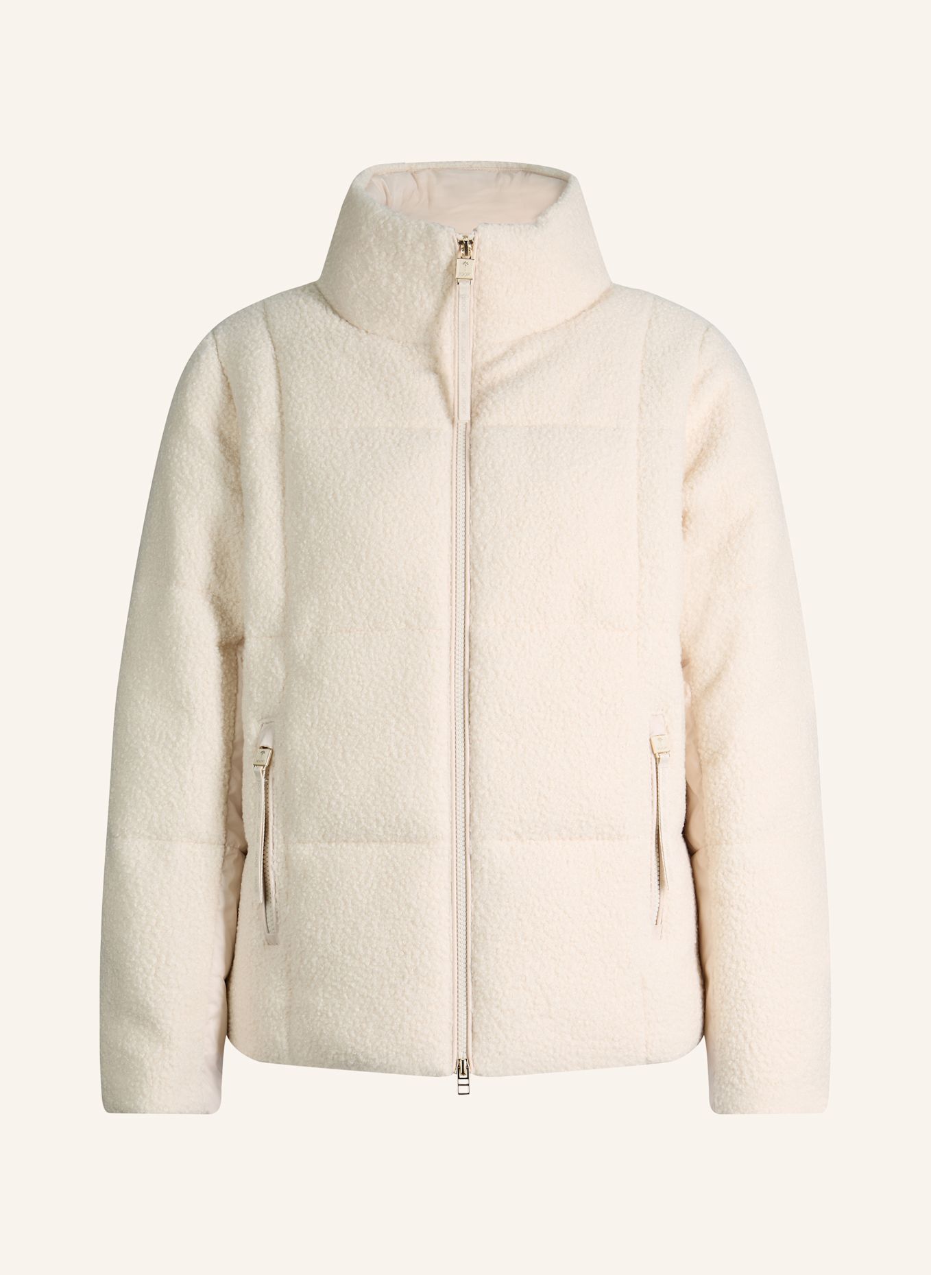 JOOP! Bouclé-Jacke: WEISS
