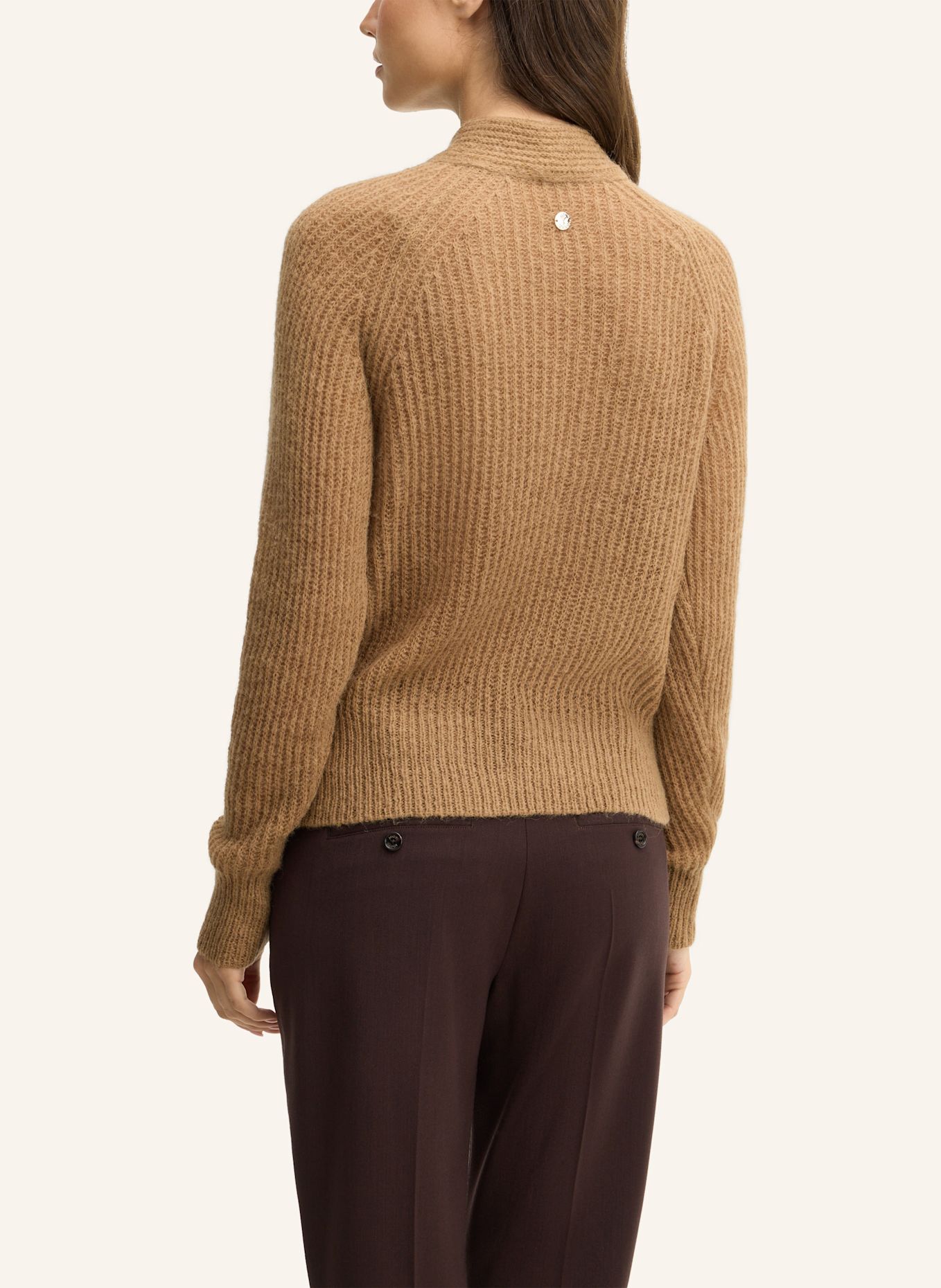 JOOP! Alpaka-Wollmix Pullover: CAMEL