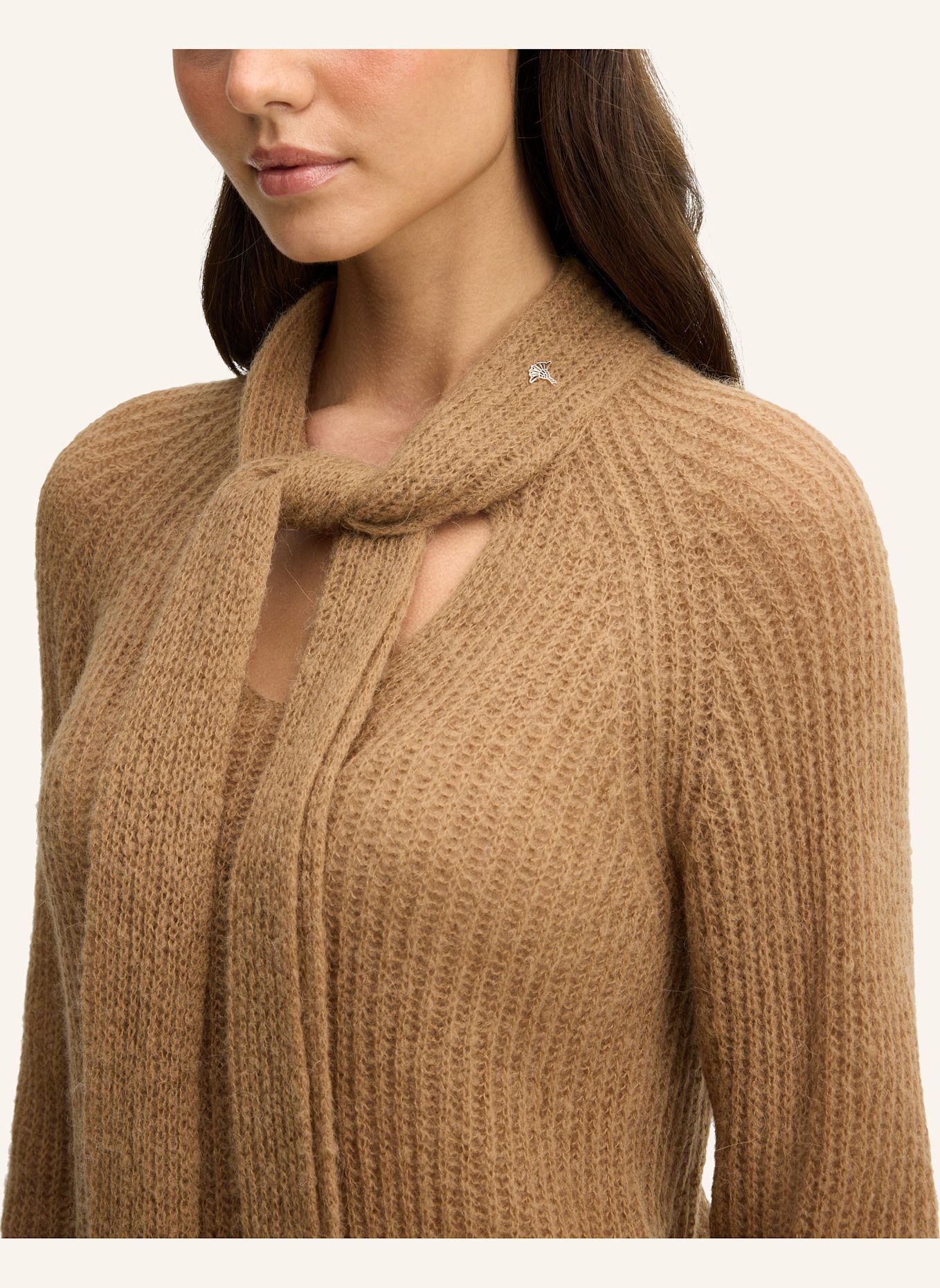 JOOP! Alpaka-Wollmix Pullover: CAMEL