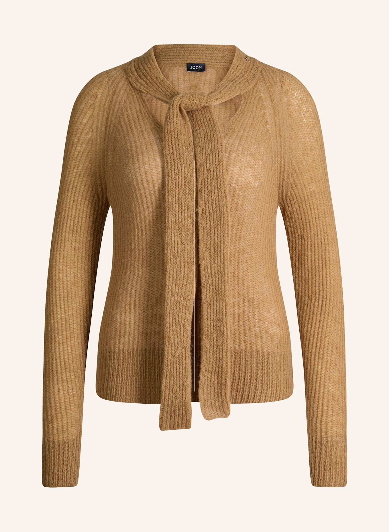 JOOP! Alpaka-Wollmix Pullover: CAMEL