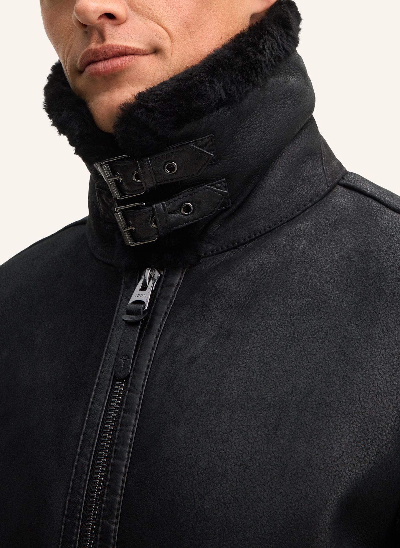 JOOP! Lederjacke: SCHWARZ
