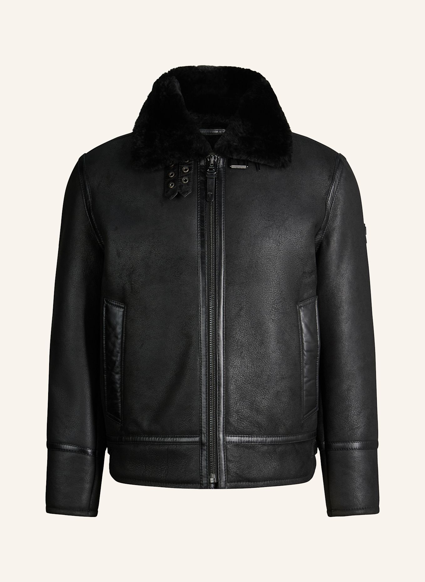 JOOP! Lederjacke: SCHWARZ