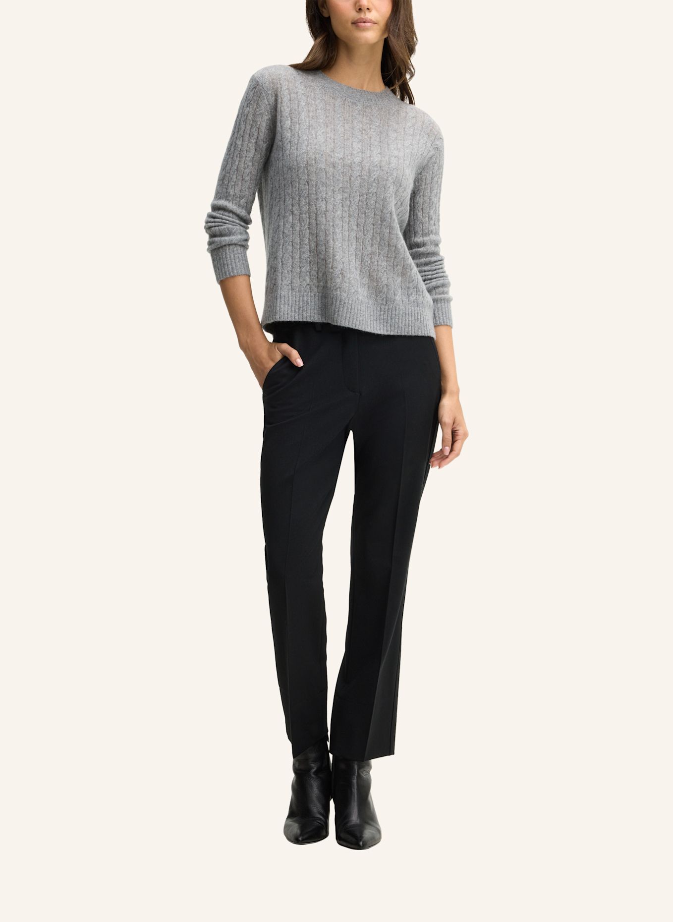 JOOP! Cashmere-Pullover: GRAU