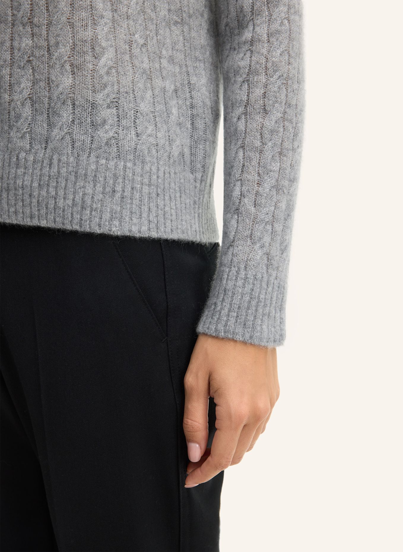 JOOP! Cashmere-Pullover: GRAU
