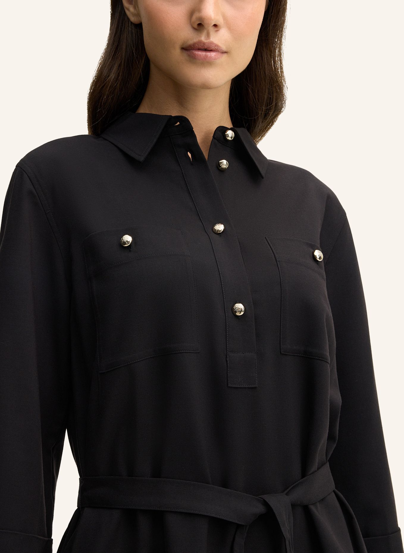 JOOP! Hemdblusenkleid: SCHWARZ