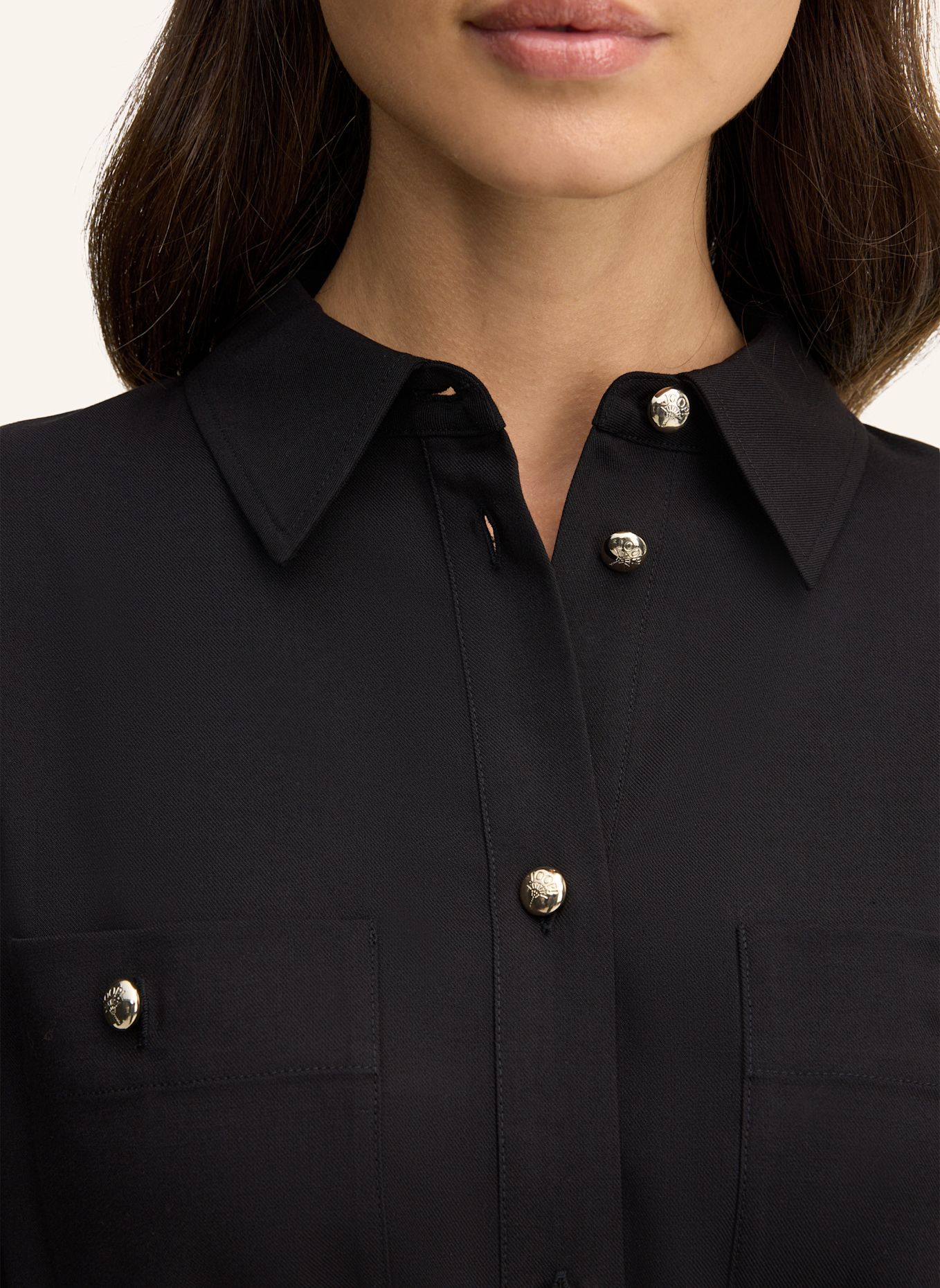 JOOP! Hemdblusenkleid: SCHWARZ
