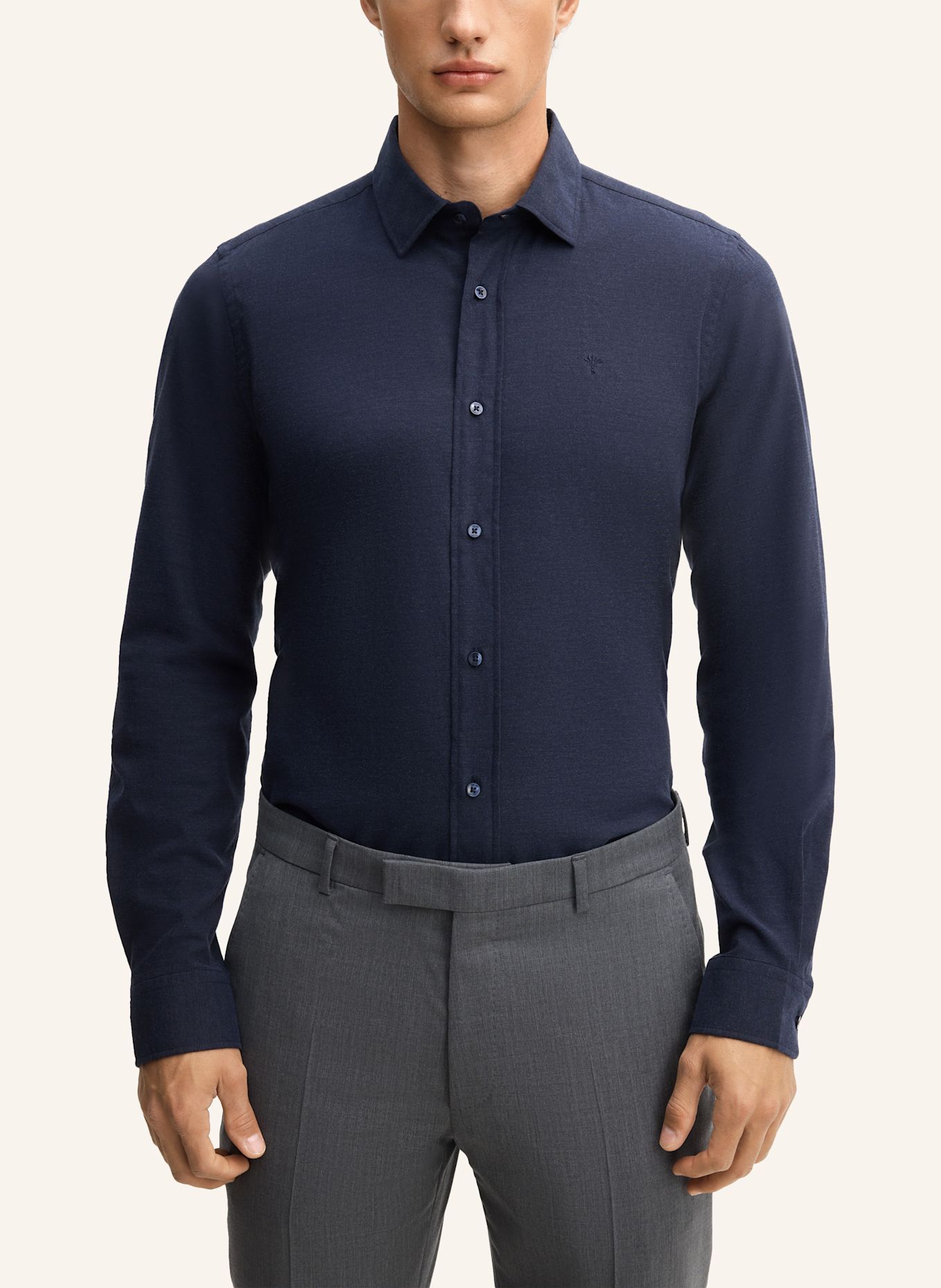 JOOP! Hemd MIKE Casual Fit: DUNKELBLAU