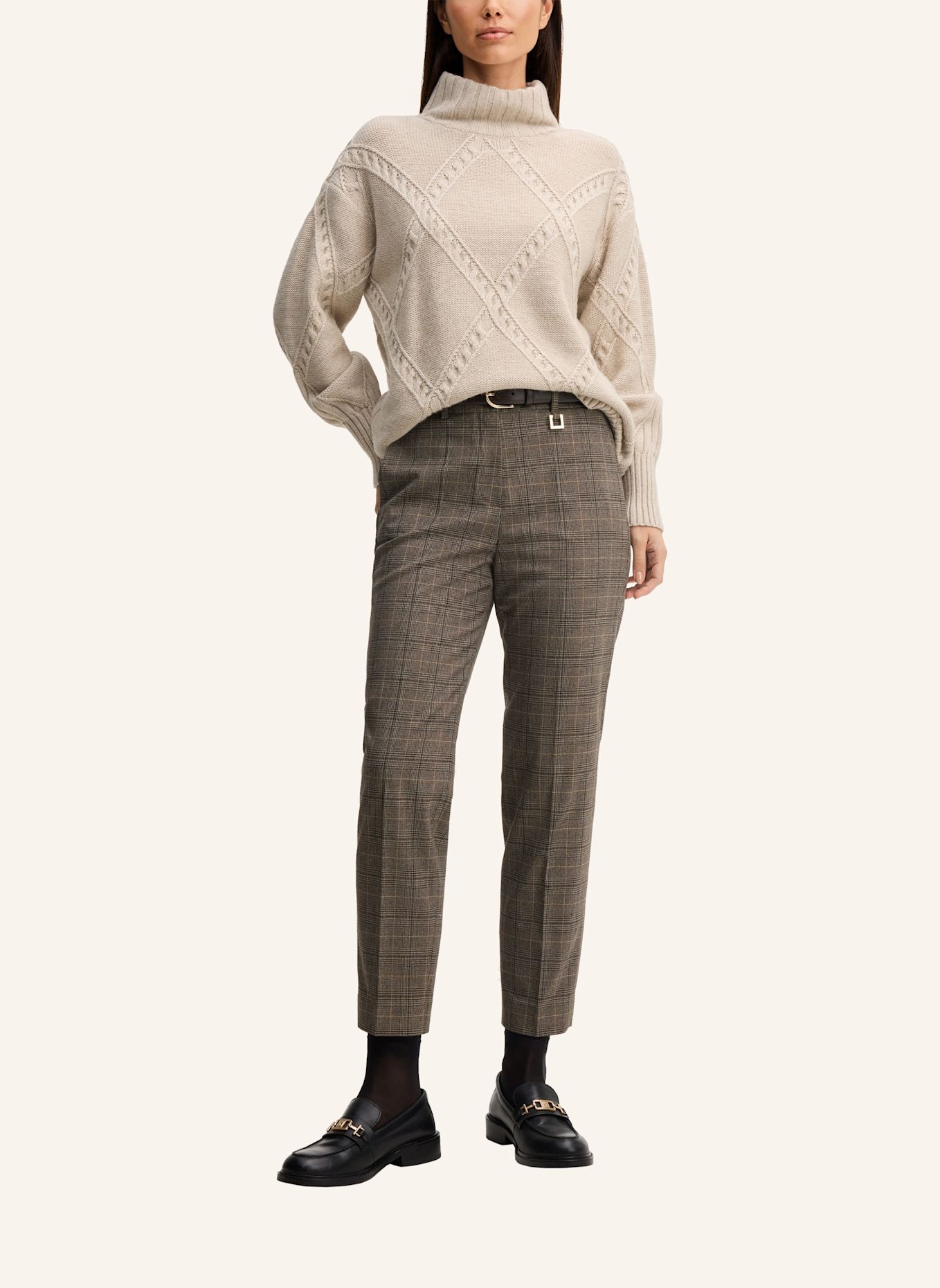 JOOP! Cigarette-Hose: BEIGE