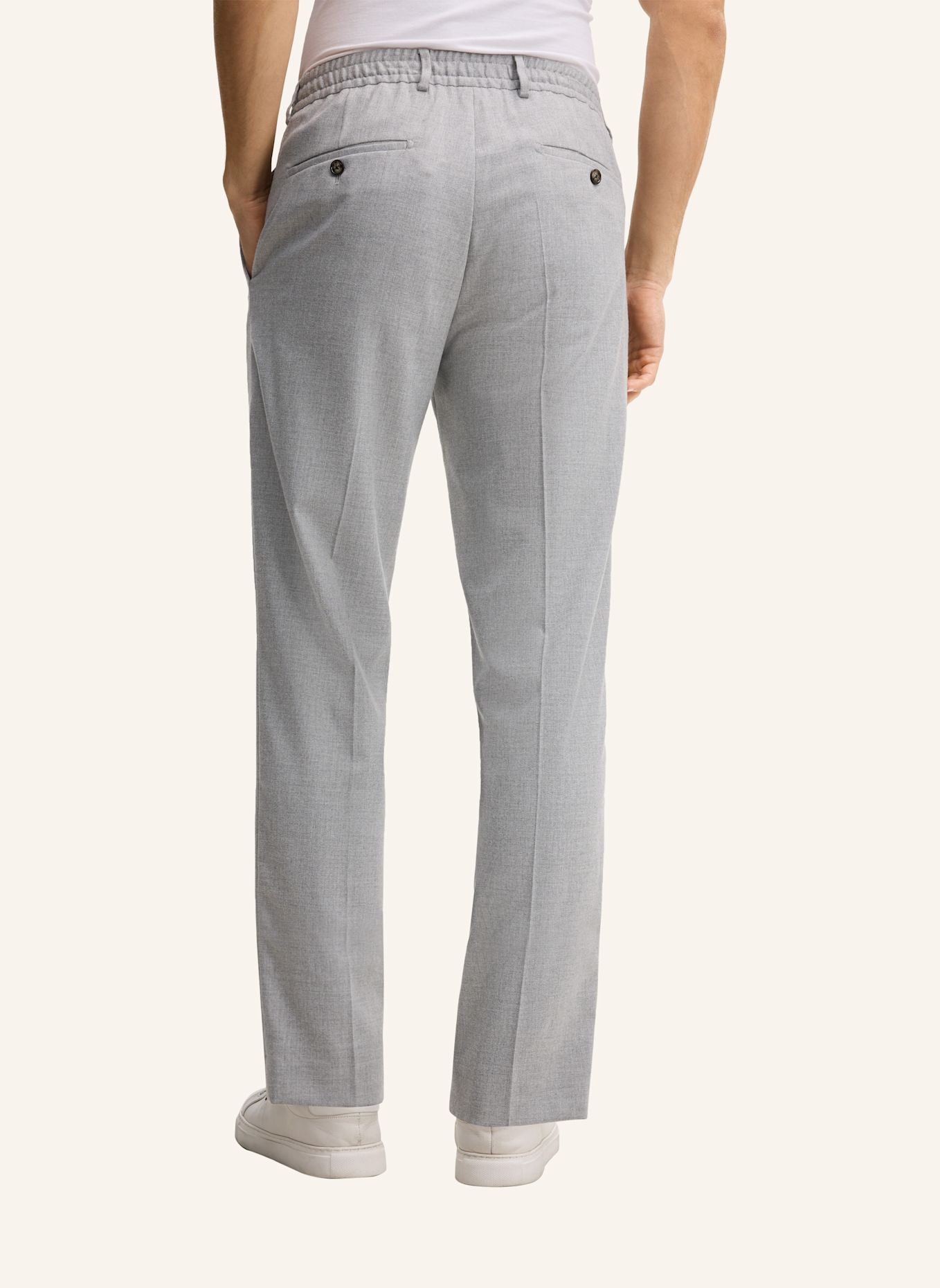 JOOP! Anzughose Regular Fit: HELLGRAU