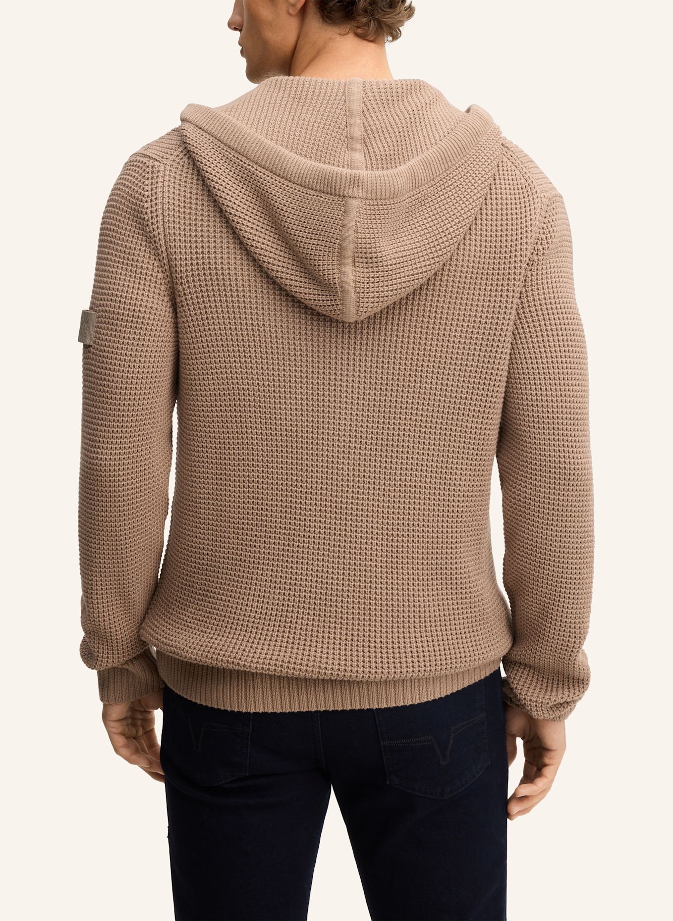 JOOP! JEANS Strickjacke: BRAUN