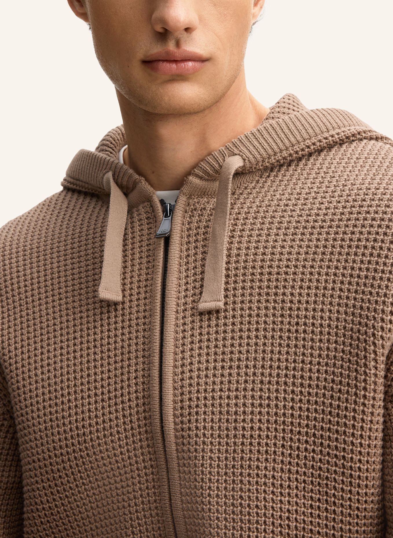JOOP! JEANS Strickjacke: BRAUN