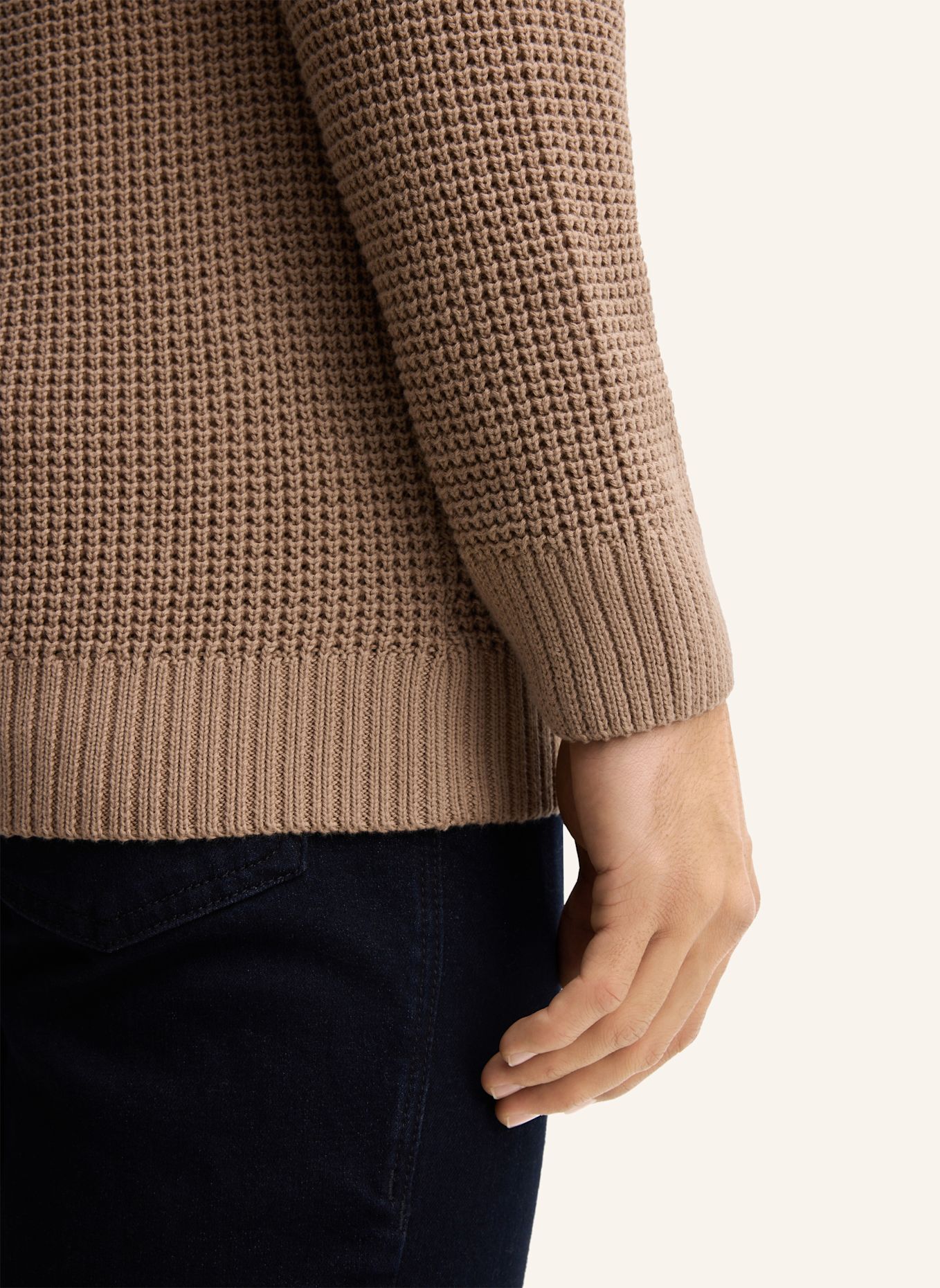 JOOP! JEANS Strickjacke: BRAUN