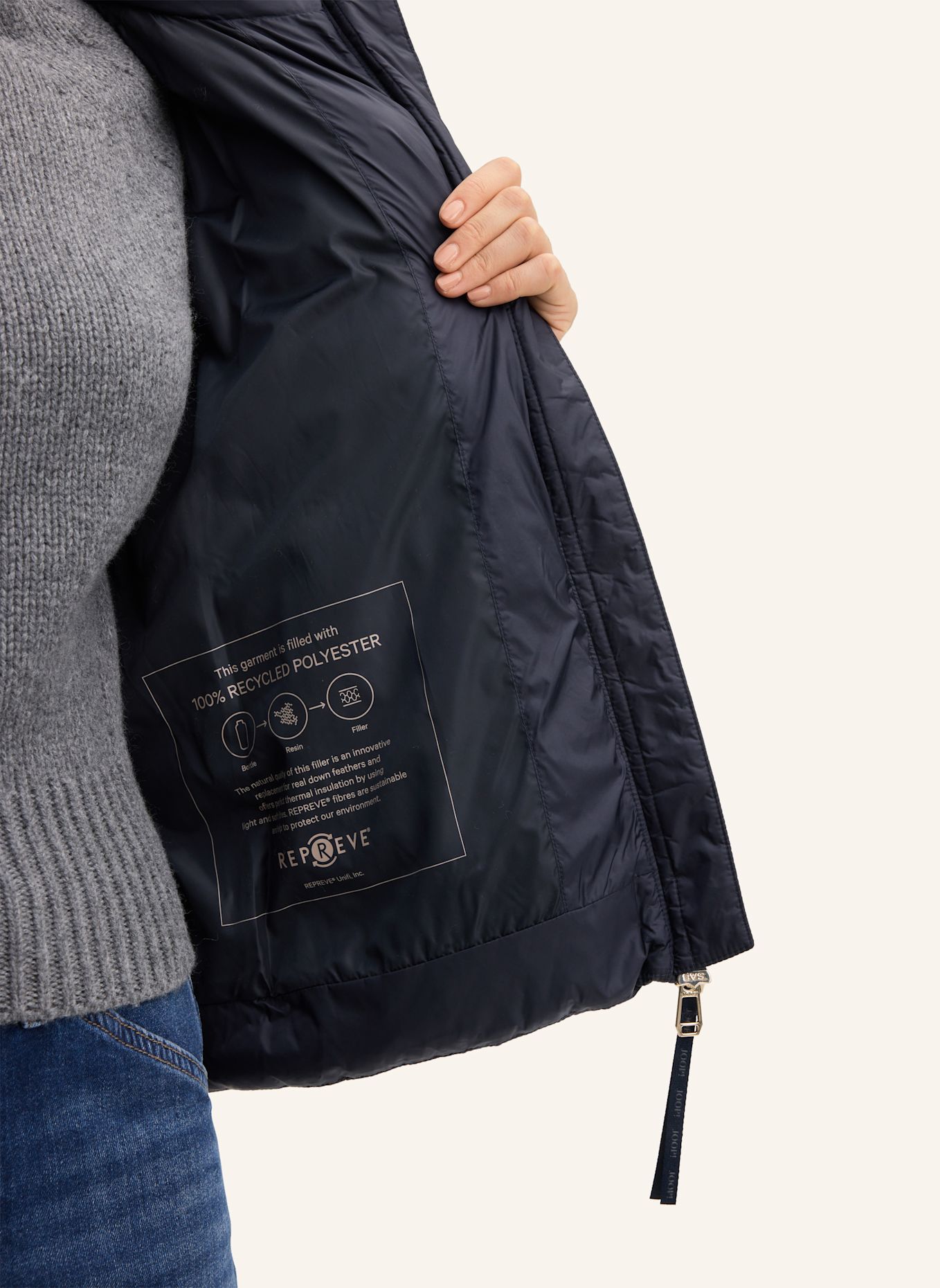 JOOP! Steppjacke: DUNKELBLAU