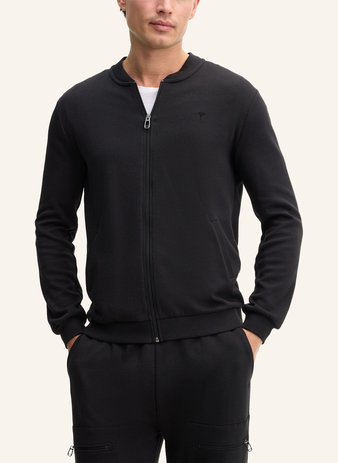 JOOP! Loungewear Sweatjacke: SCHWARZ