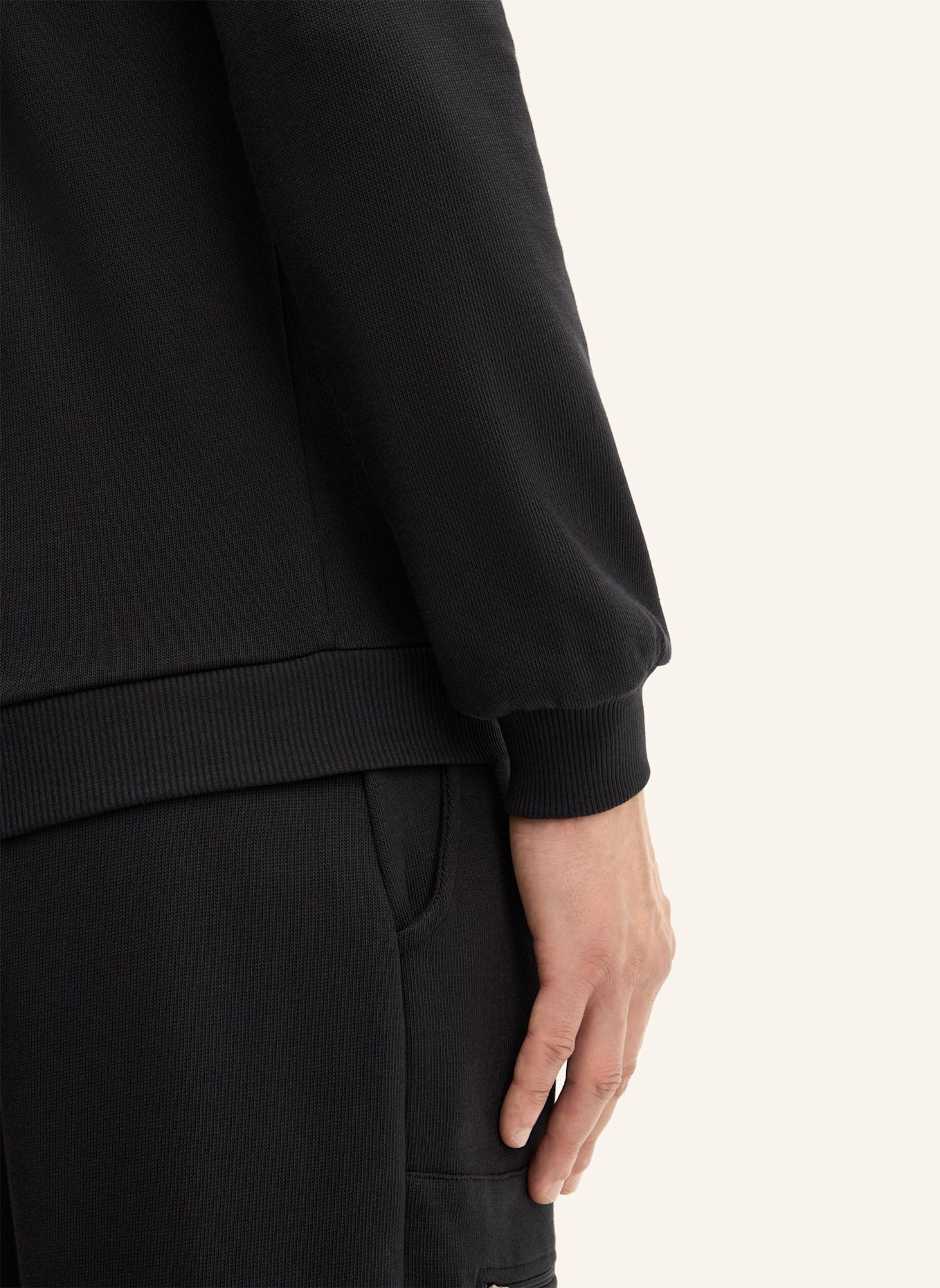 JOOP! Loungewear Sweatjacke: SCHWARZ