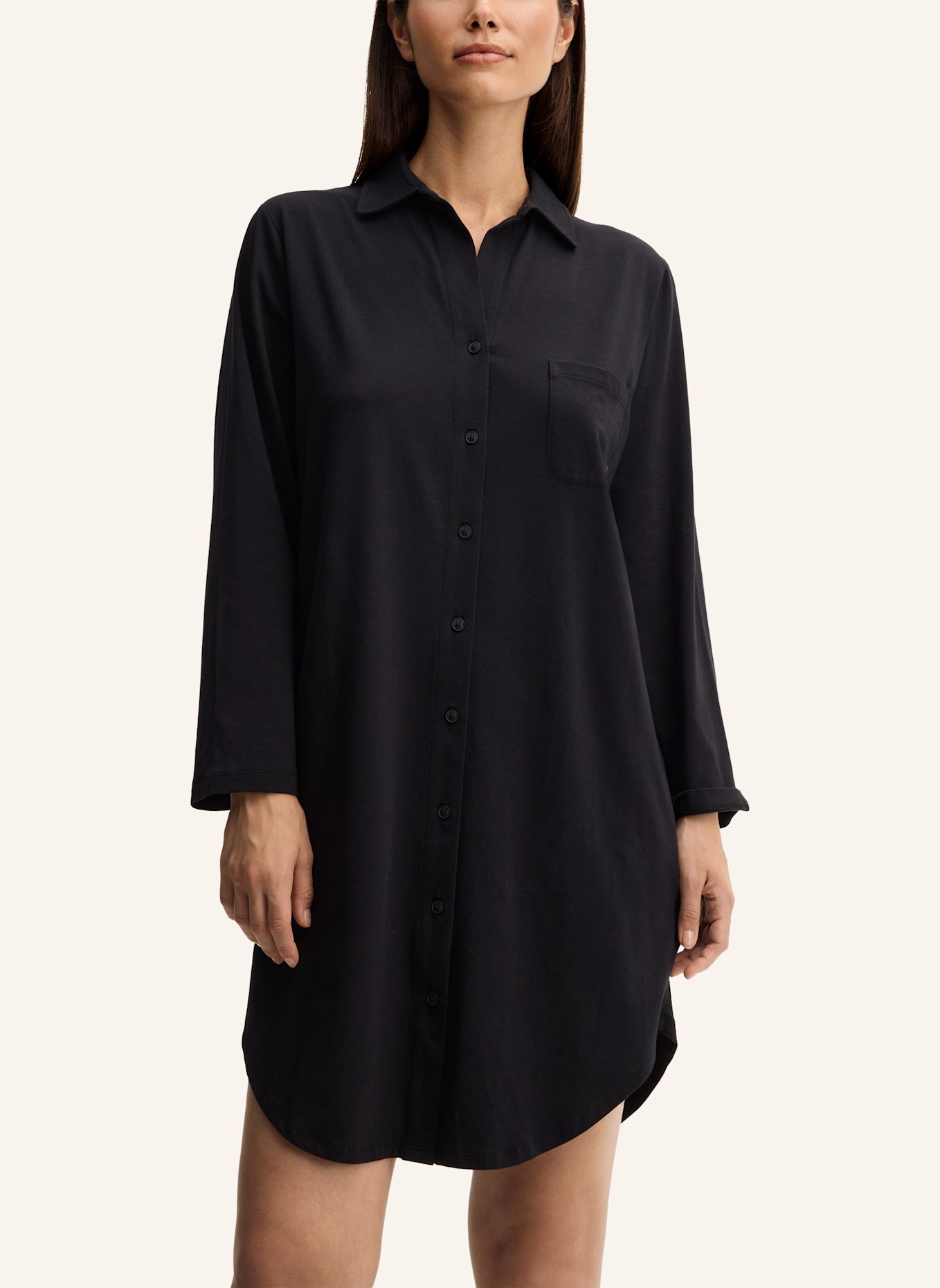 JOOP! Loungewear Shirt: SCHWARZ
