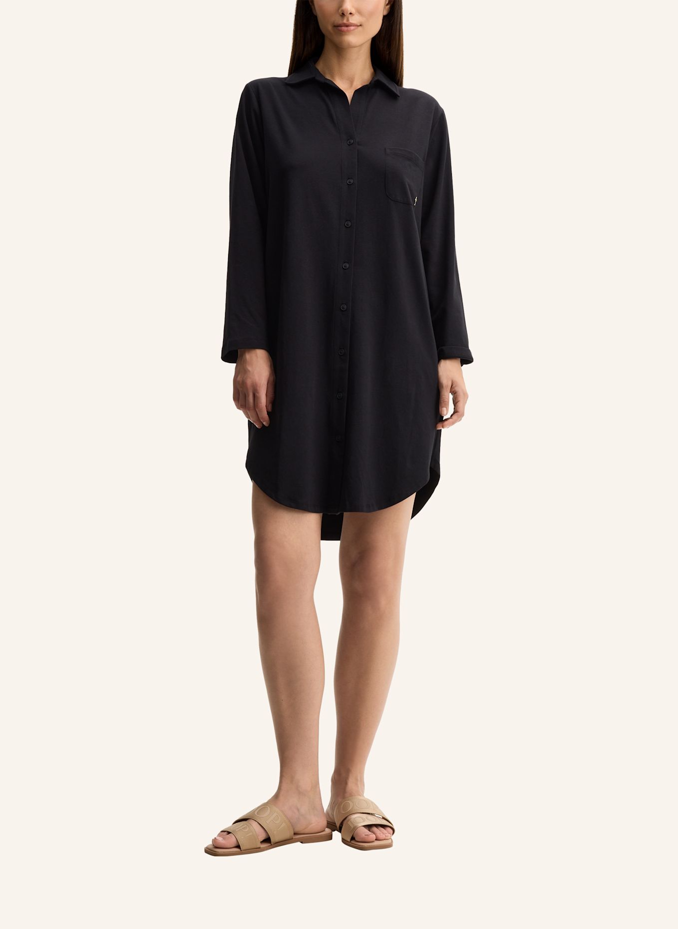 JOOP! Loungewear Shirt: SCHWARZ