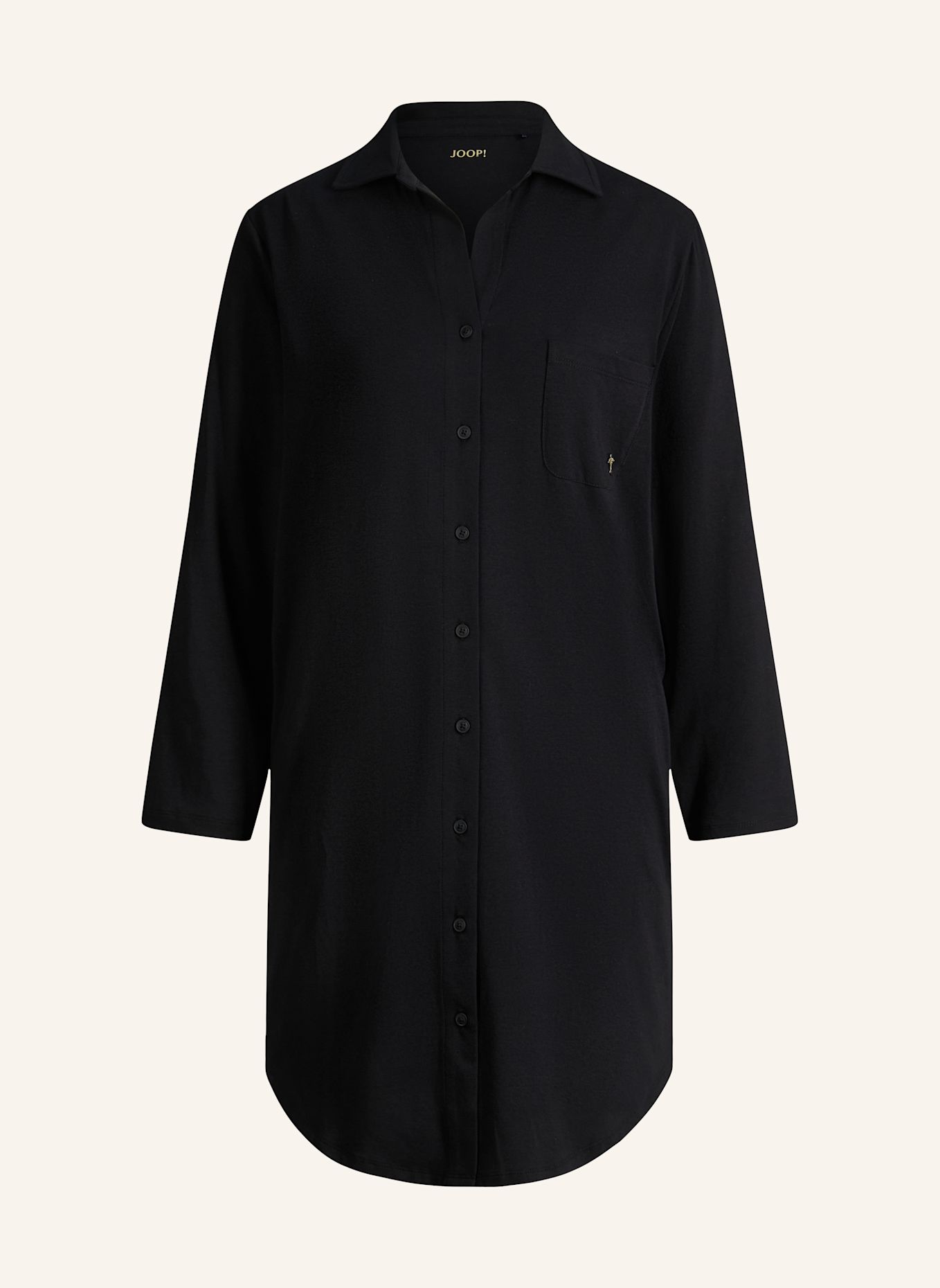 JOOP! Loungewear Shirt: SCHWARZ