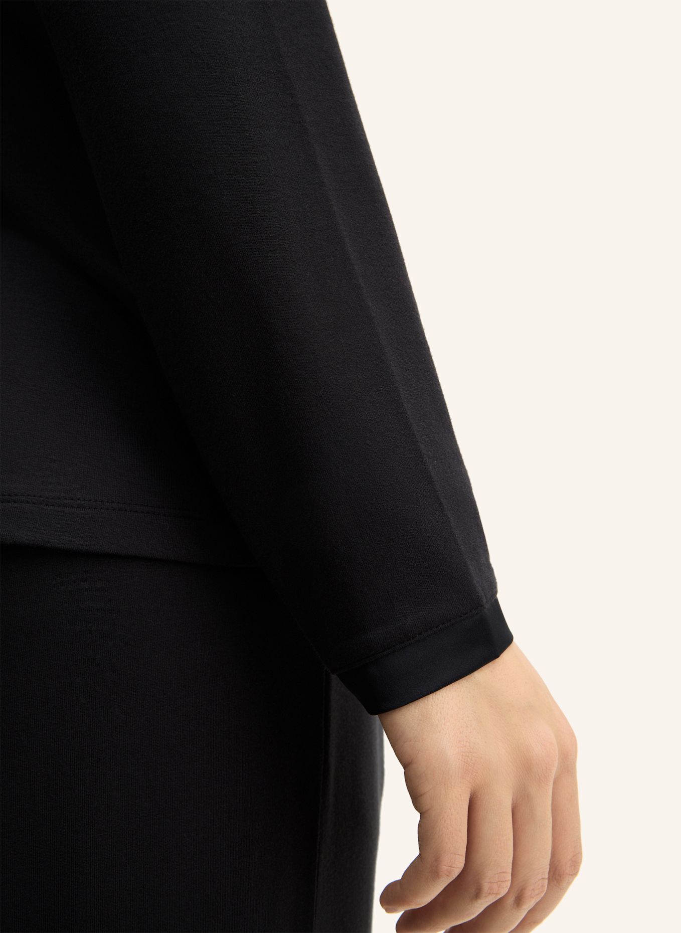 JOOP! Loungewear Shirt: SCHWARZ