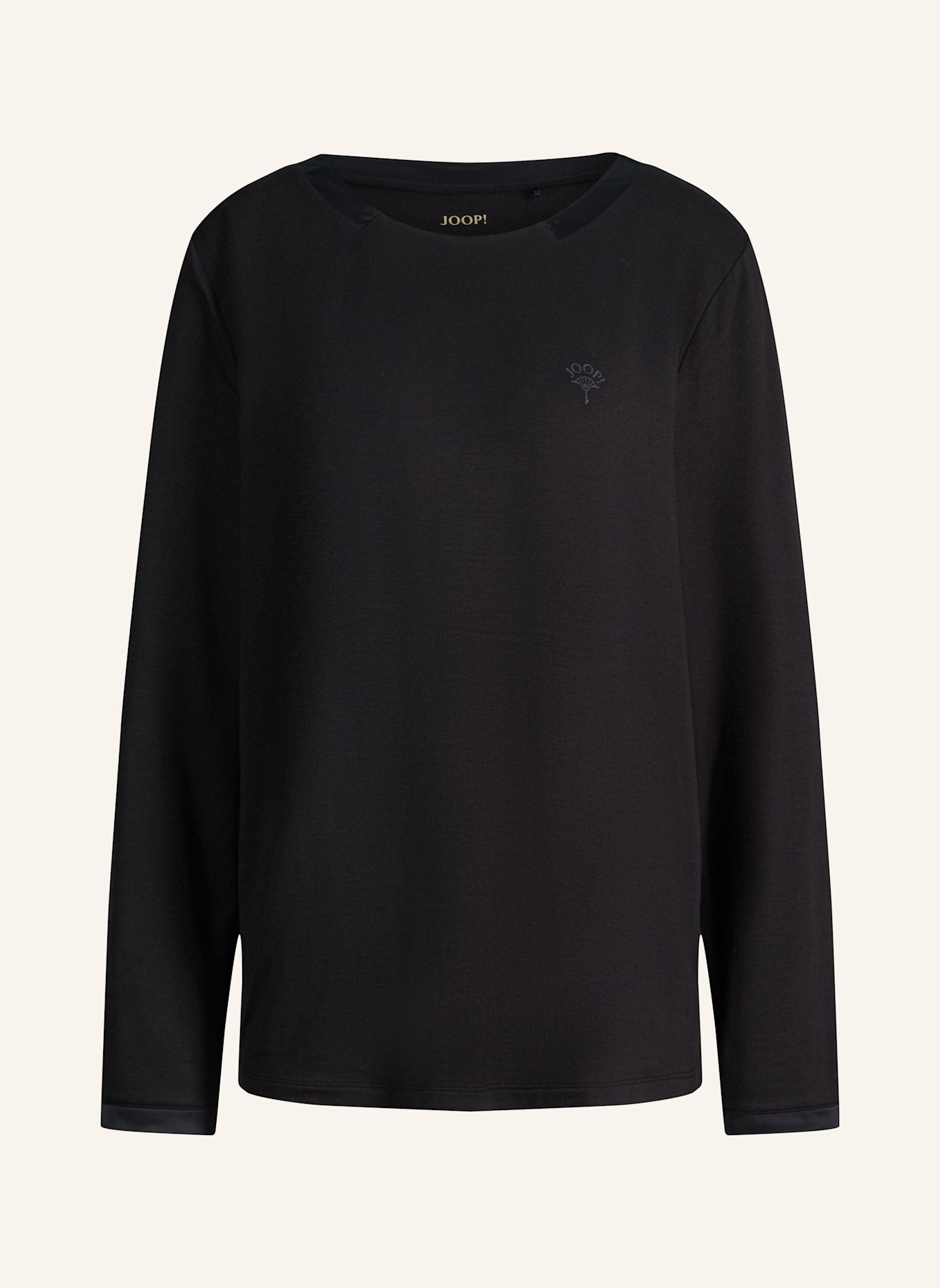 JOOP! Loungewear Shirt: SCHWARZ