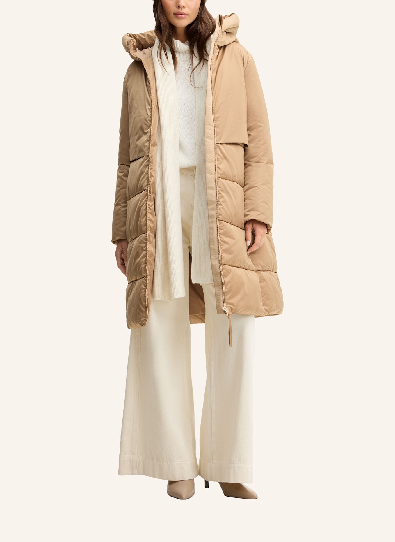 JOOP! Steppmantel CARMEN: CAMEL