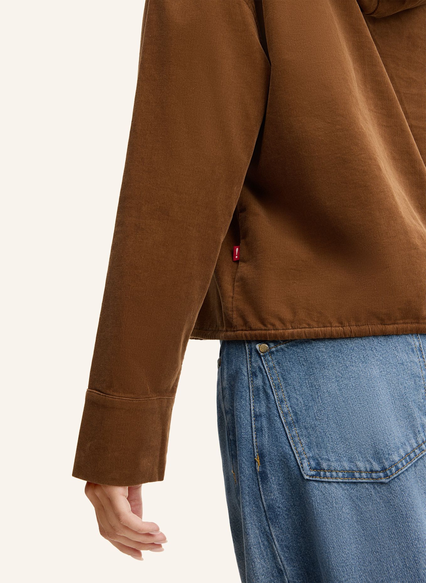JOOP! JEANS Bluse: HELLBRAUN