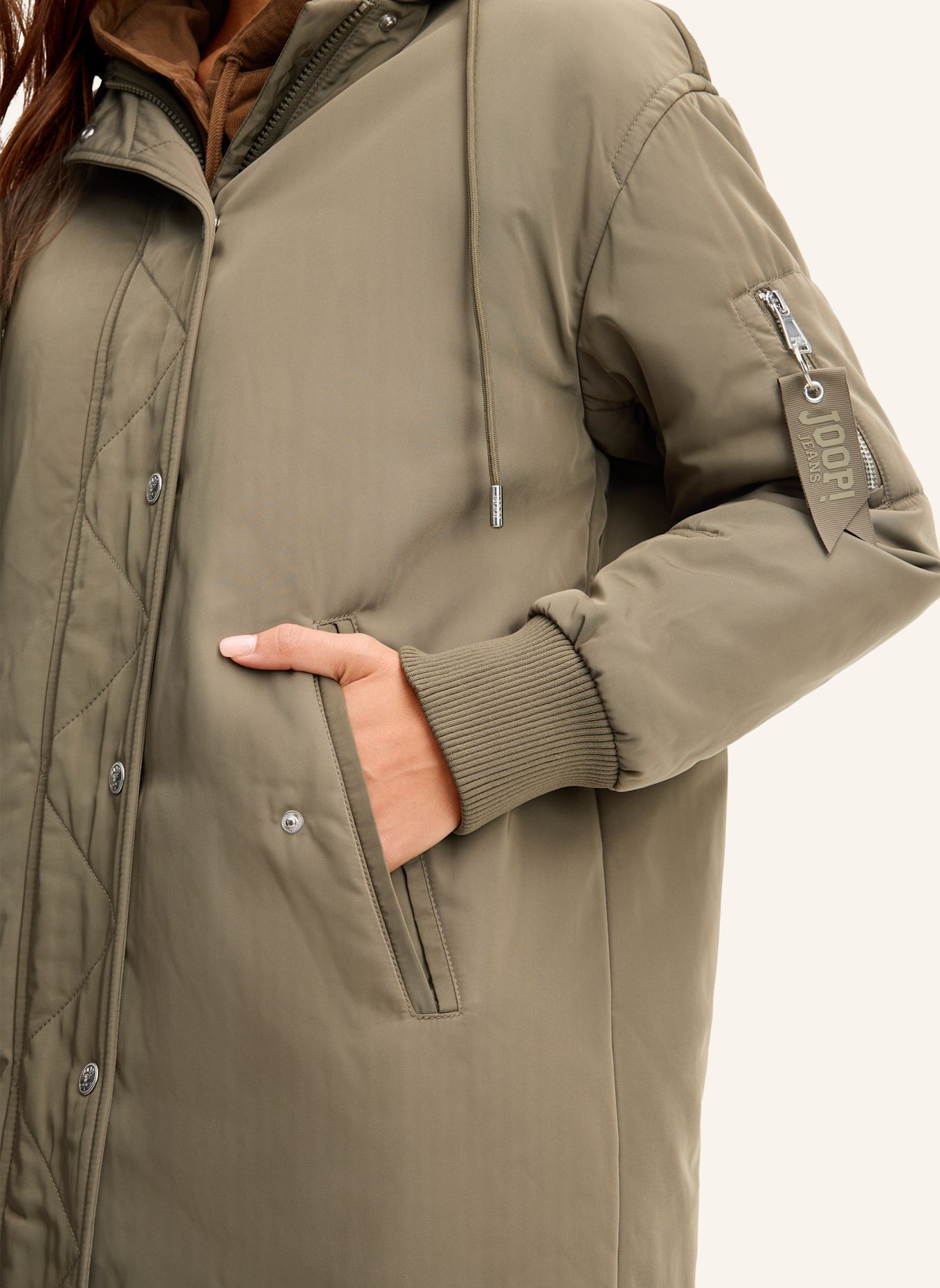 JOOP! JEANS Long-Parka: OLIV