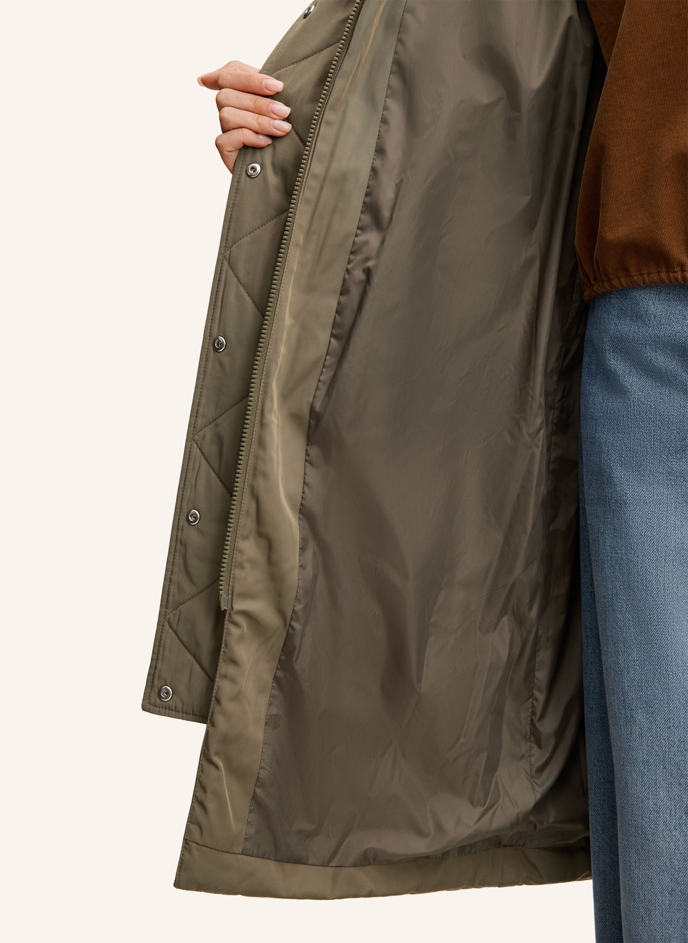 JOOP! JEANS Long-Parka: OLIV