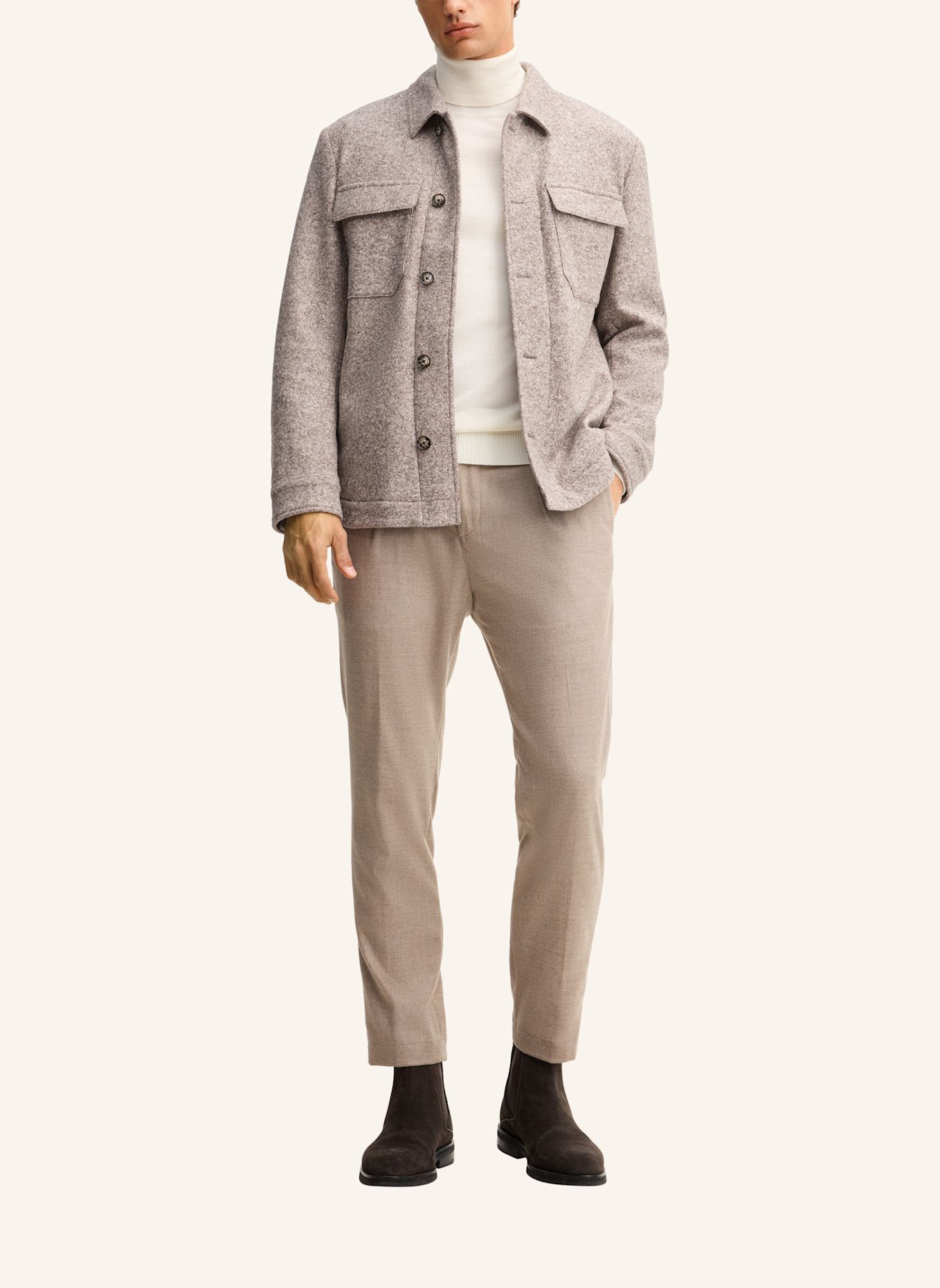 JOOP! Sakko Slim Fit: BEIGE