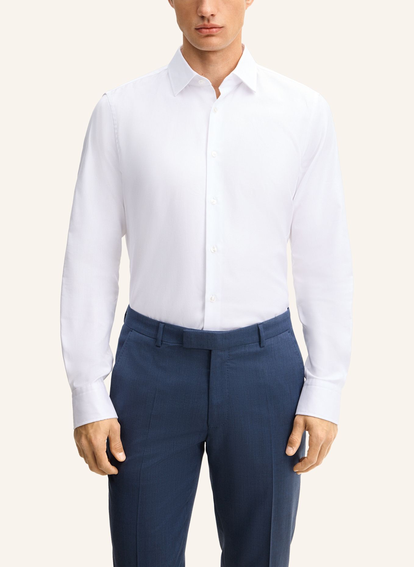 JOOP! Business-Hemd Modern Fit: WEISS