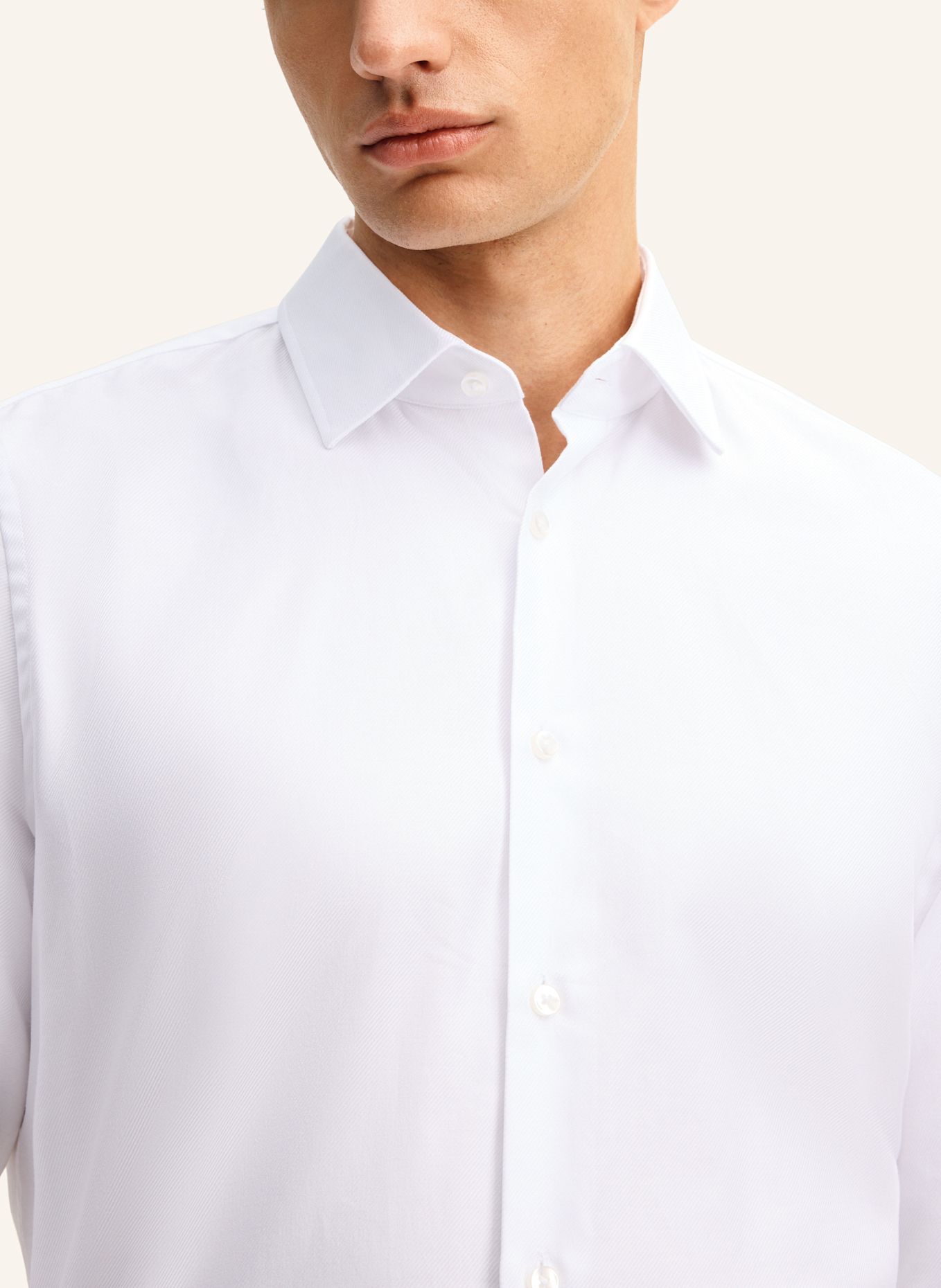 JOOP! Business-Hemd Modern Fit: WEISS