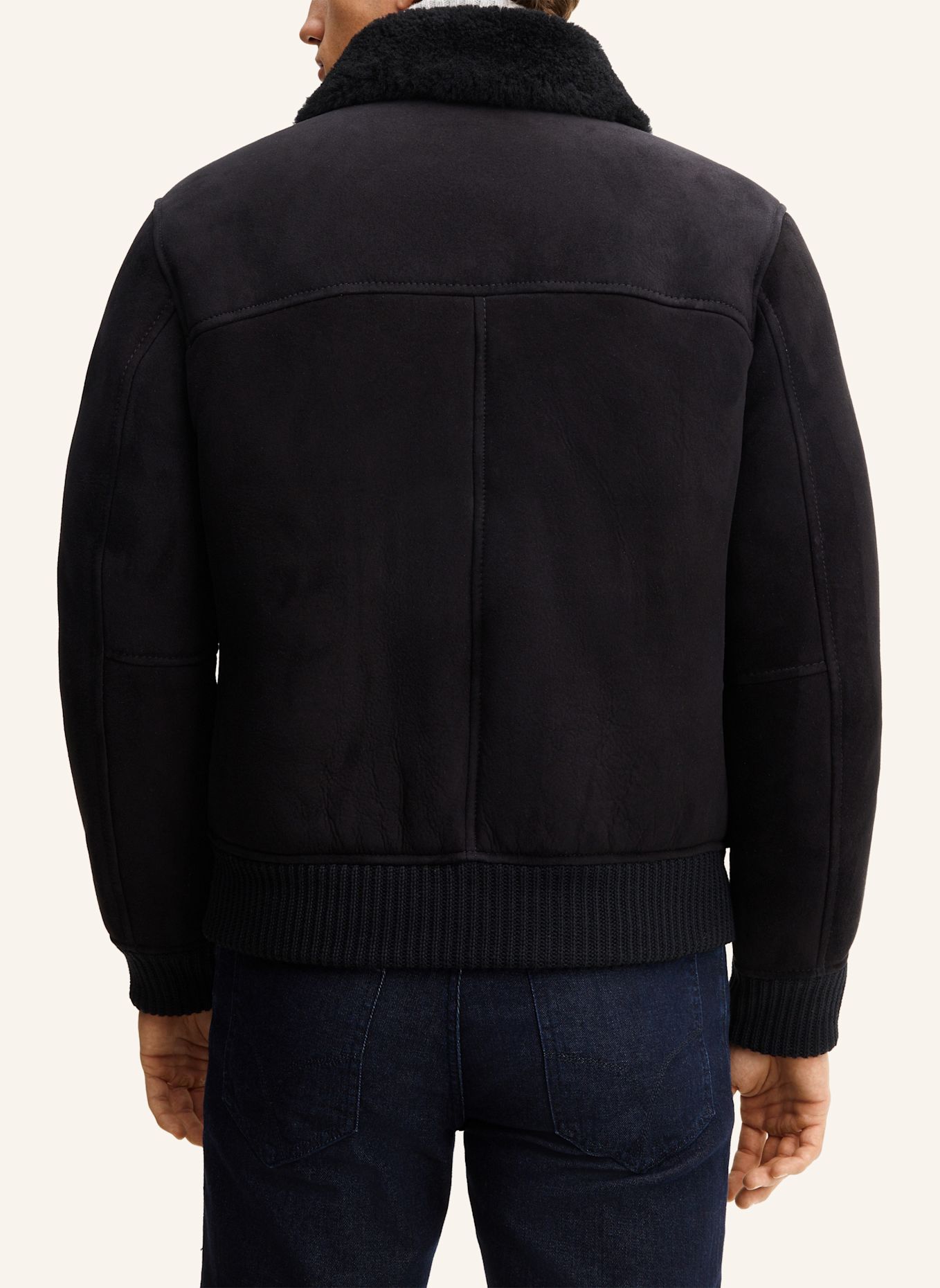 JOOP! Lederjacke: SCHWARZ