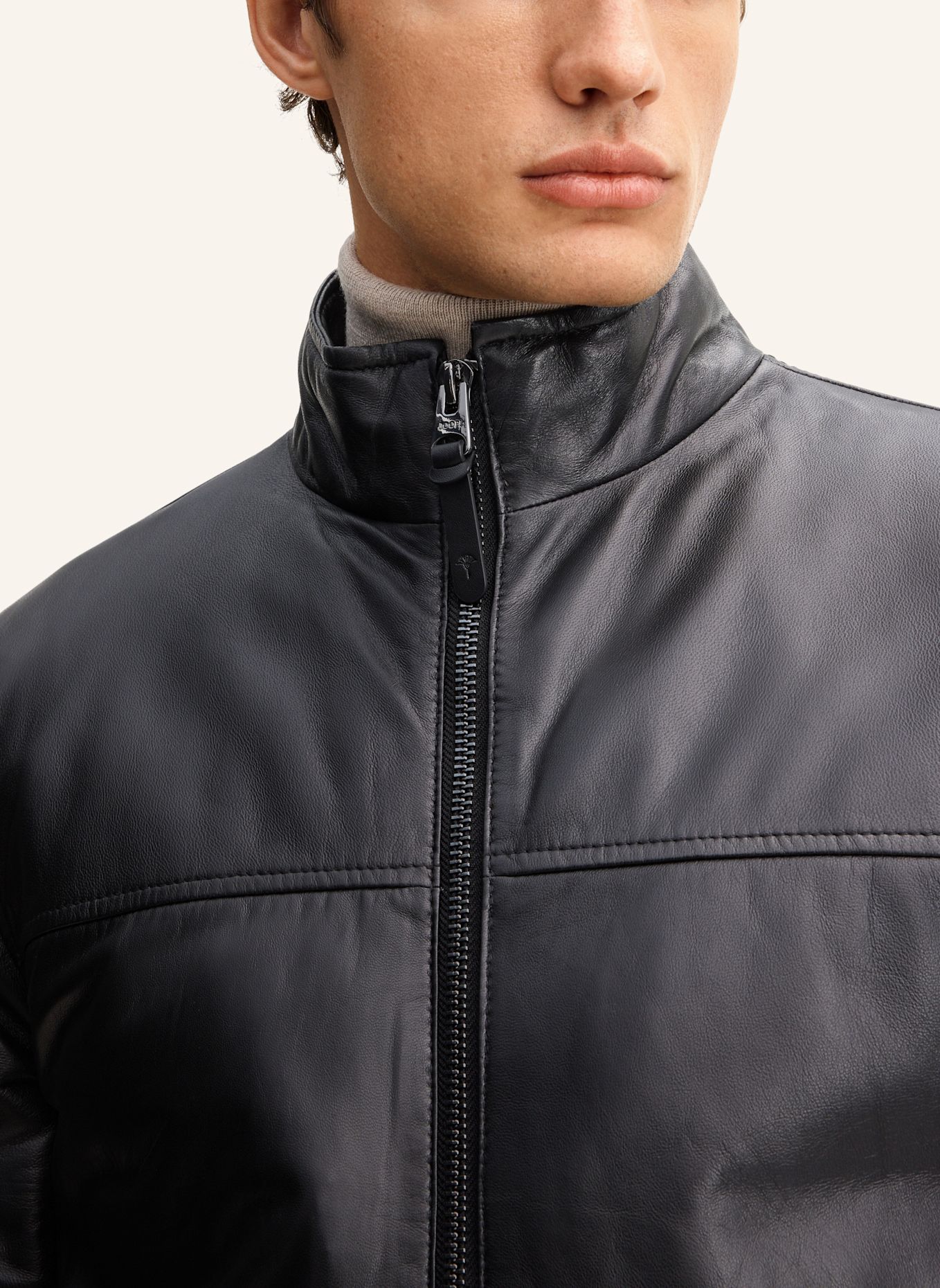 JOOP! Lederjacke: SCHWARZ