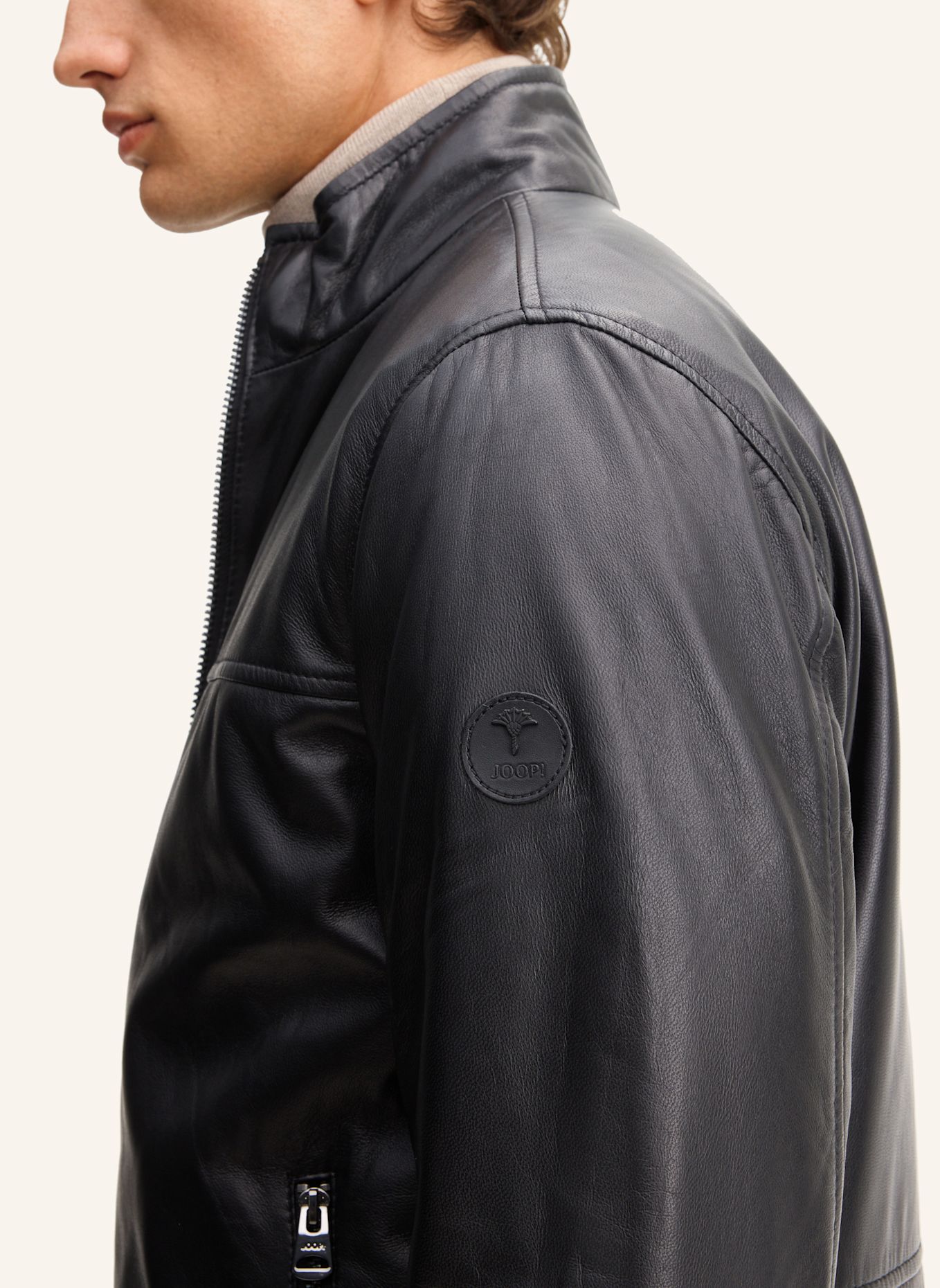JOOP! Lederjacke: SCHWARZ