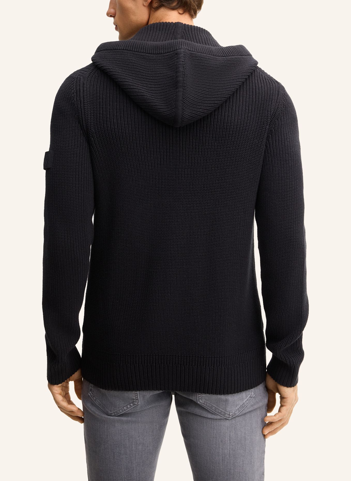 JOOP! JEANS Strickjacke: SCHWARZ